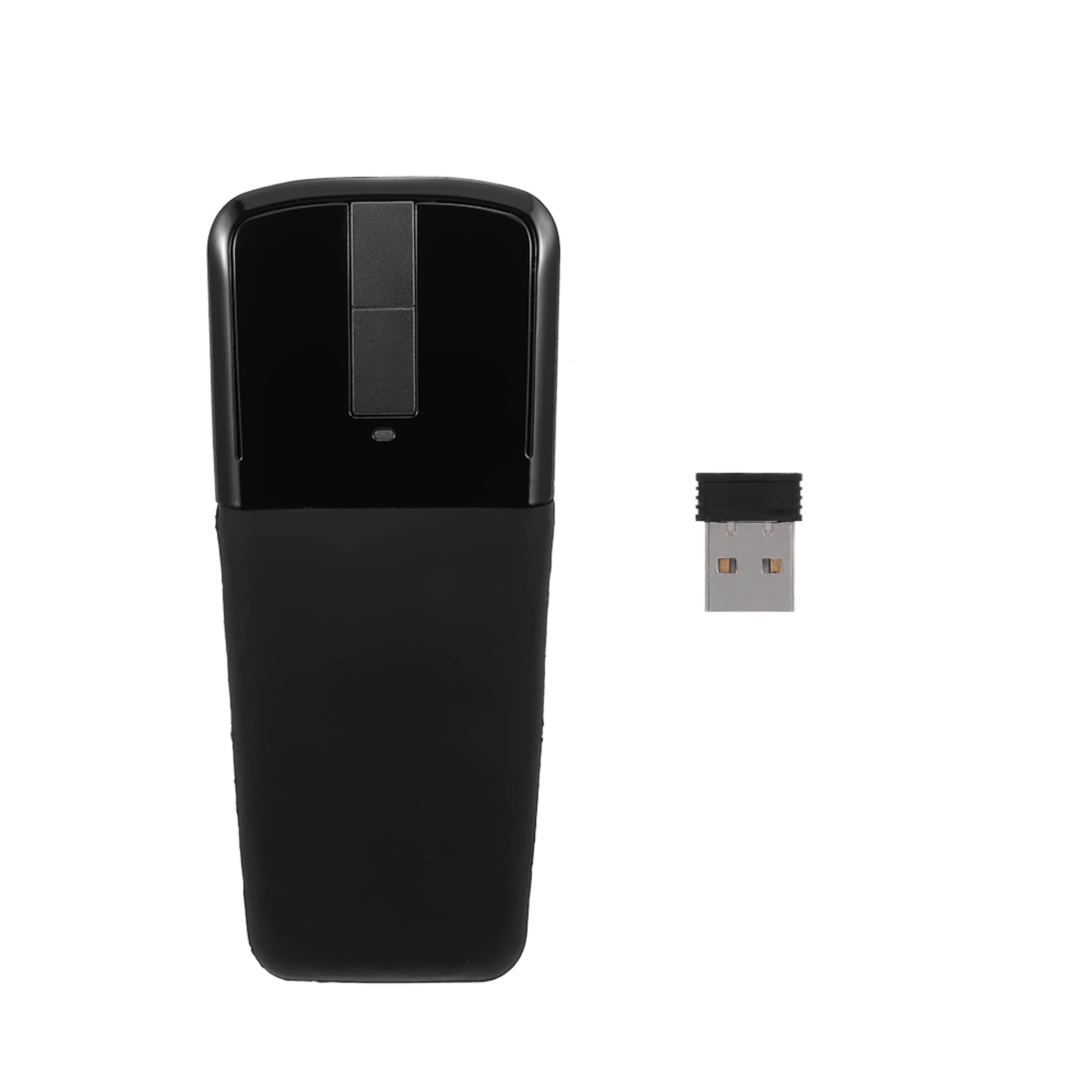 Wireless Folding Mouse Touch Function Portable Arc Mouse For Laptop PC 1