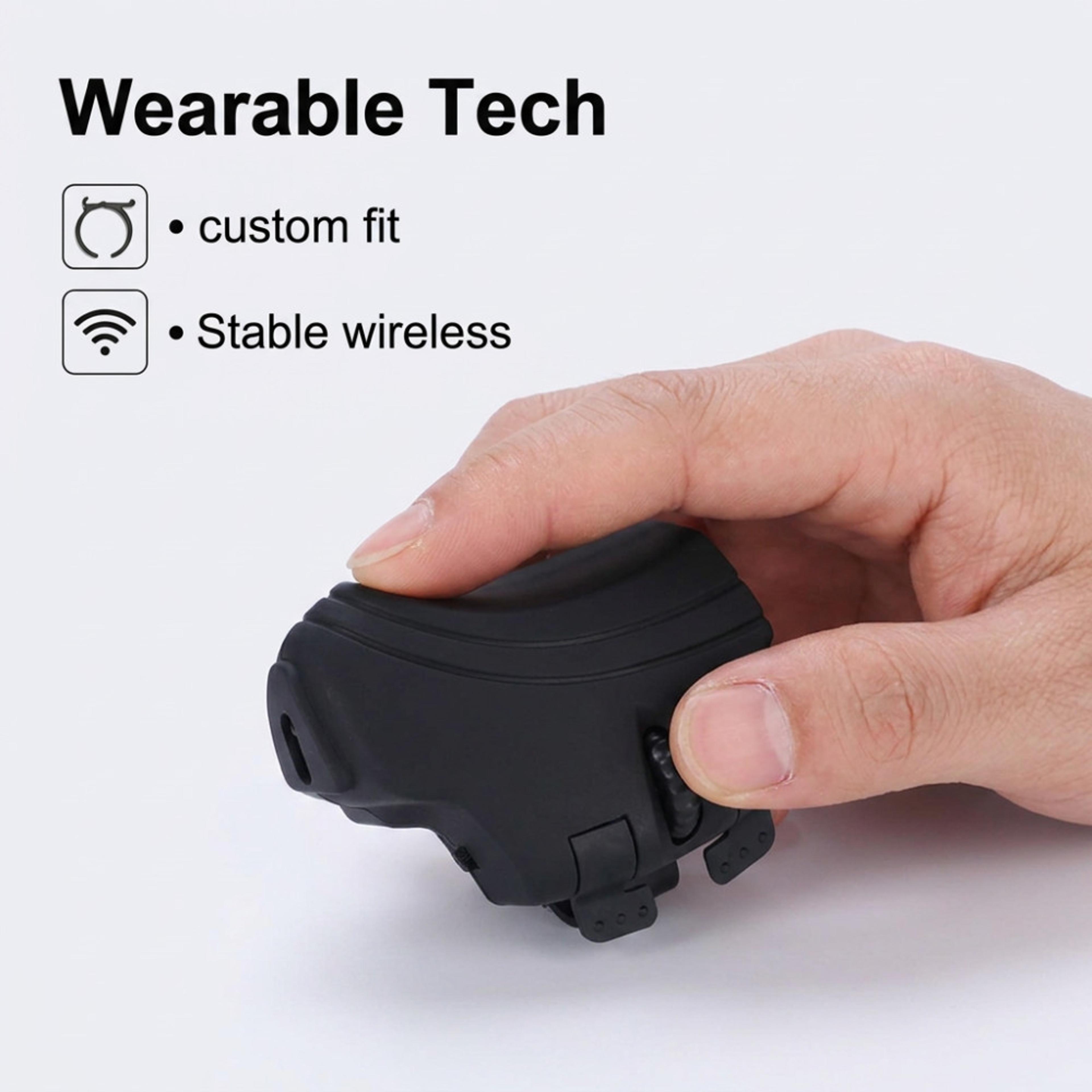 Finger Ring Mouse Rechargeable Wireless Finger Mouse Portable Ergonomic Remote Control For Office 6