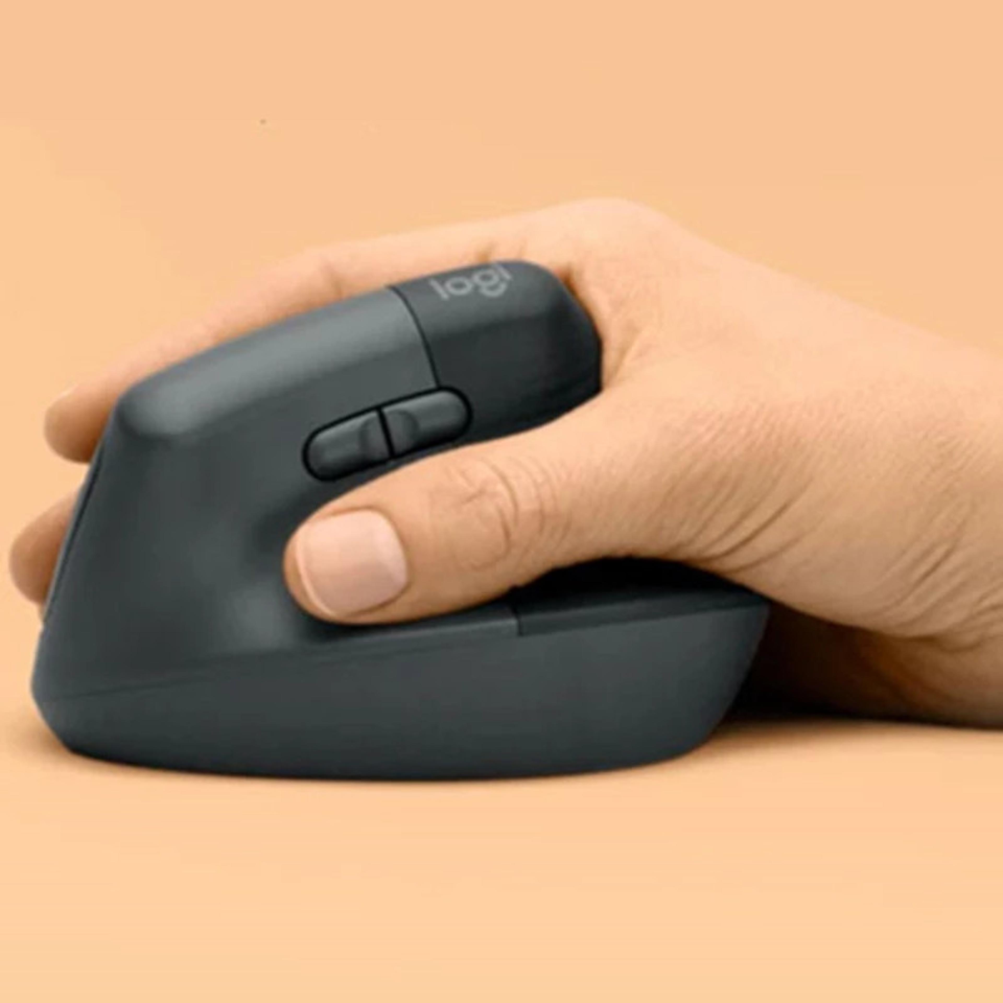 Lift Vertical Ergonomic Mouse Wireless Bluetooth Mouse For PC Mac Laptop And IPad 6