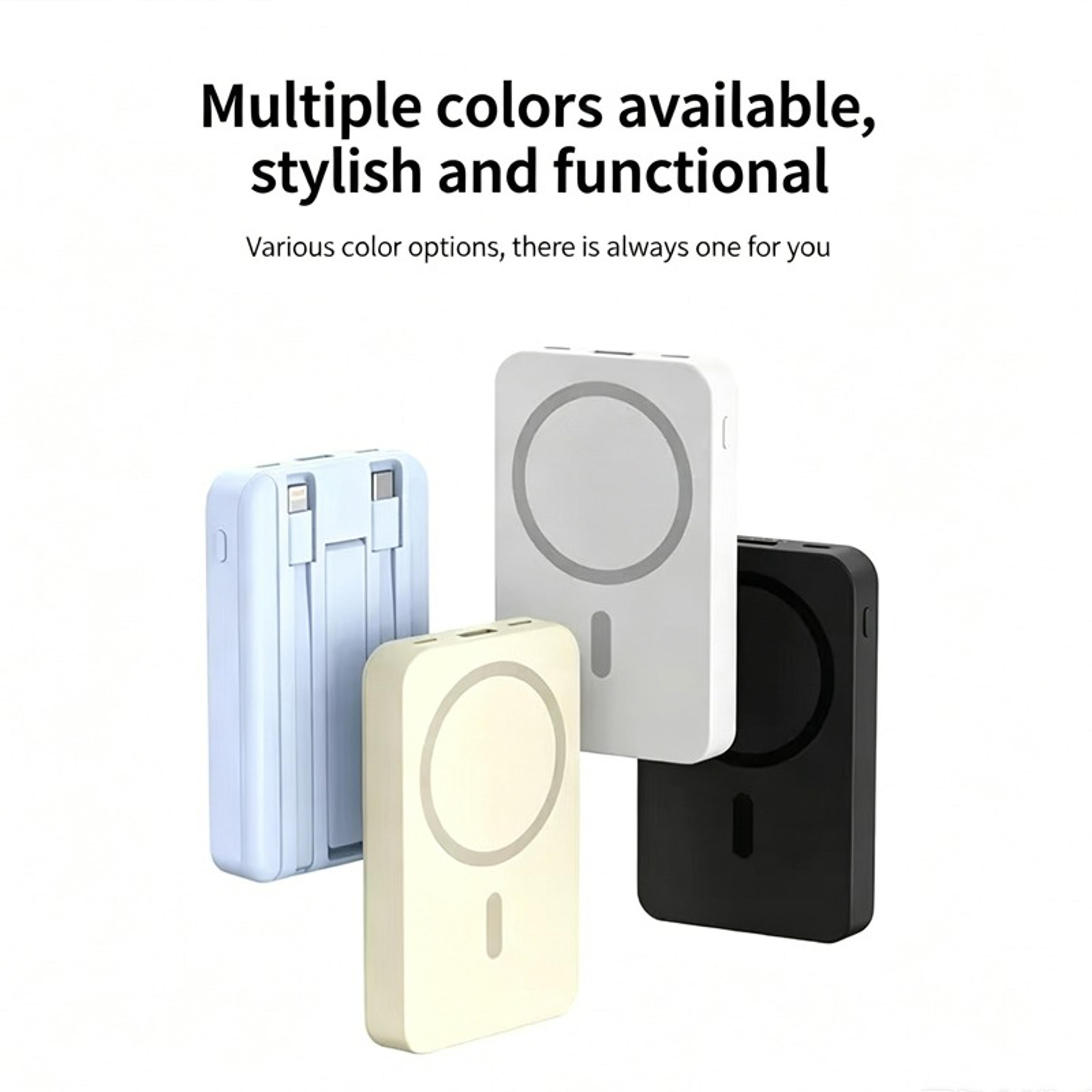 MagSafe Power Bank Wireless Magnetic Charger PD Fast Charging Battery Pack 10