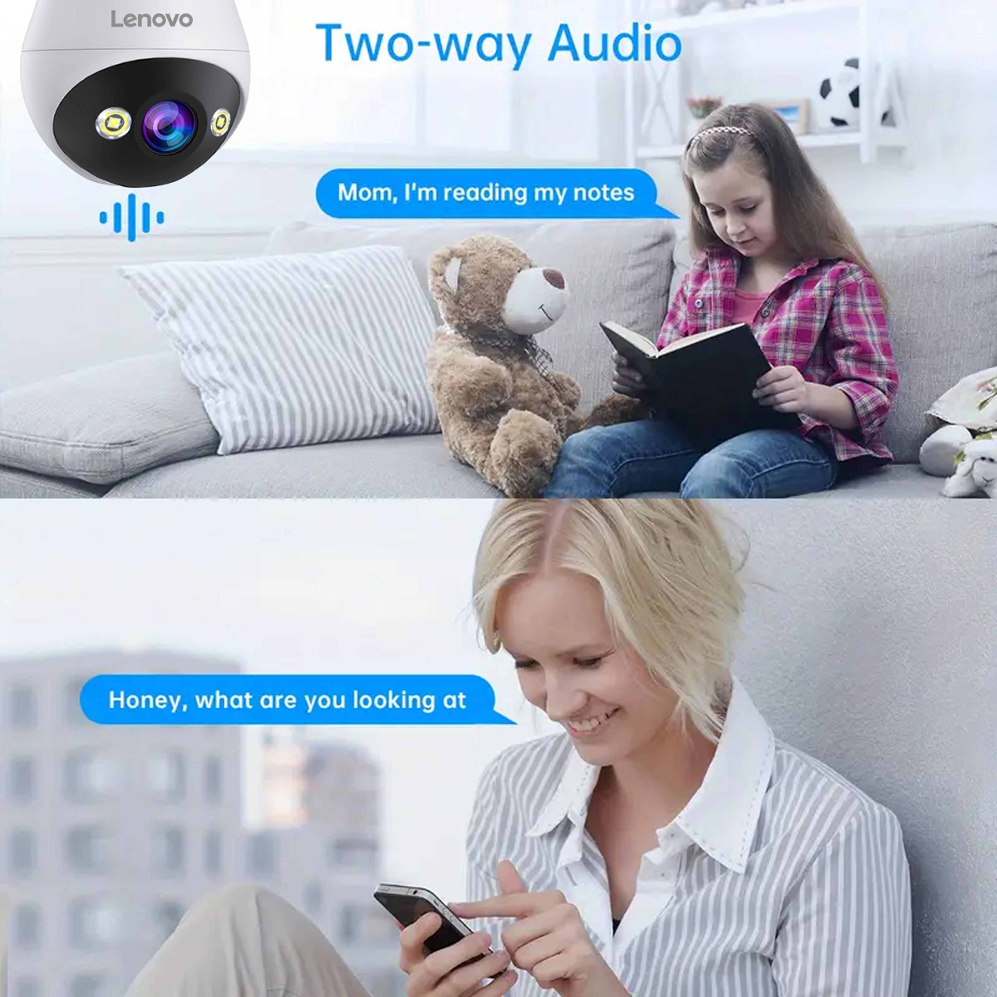 Light Bulb Security Camera WiFi Smart Wireless Home Camera With Color Night Vision 3
