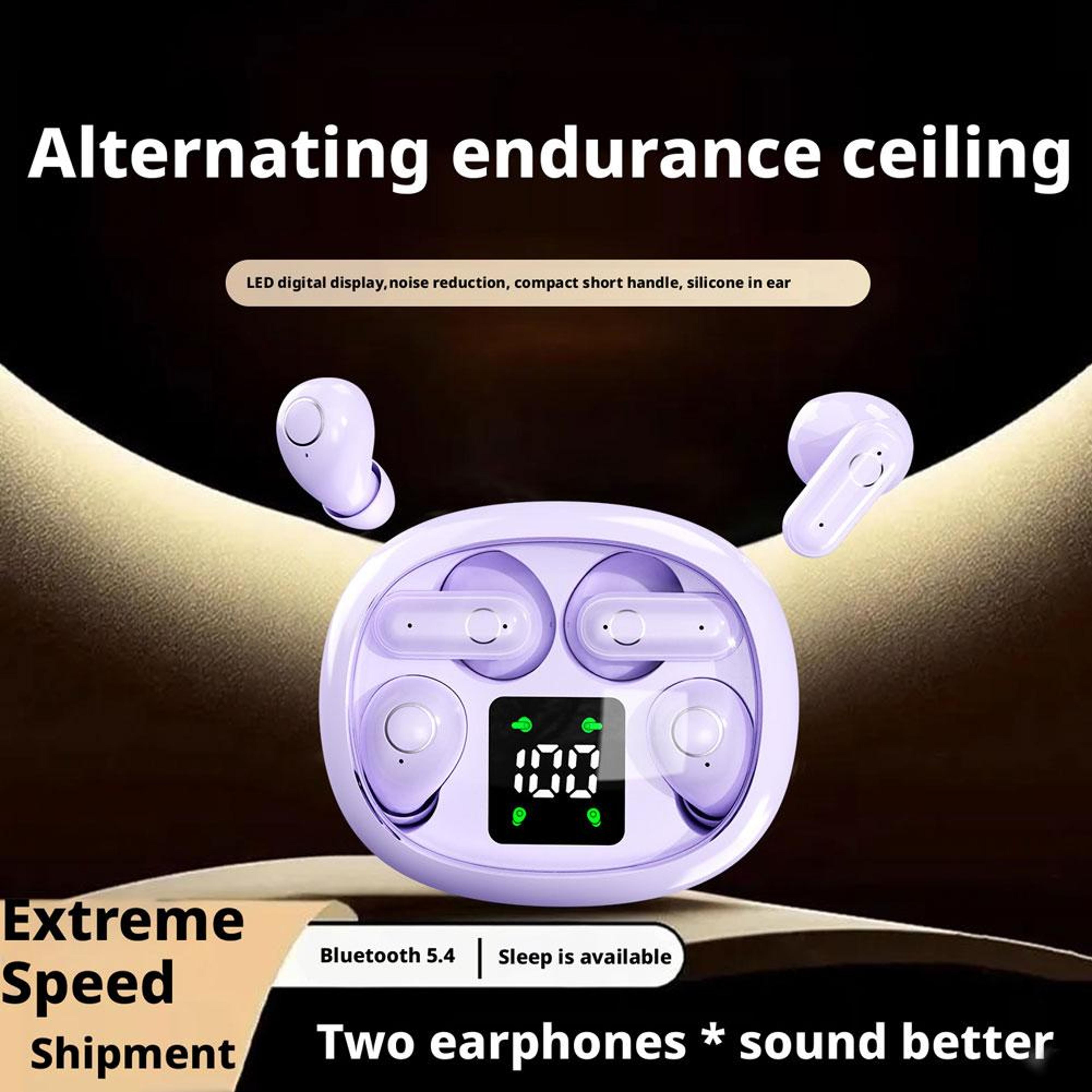 Bluetooth Wireless Earbuds Waterproof Noise Reduction Sports Headphones 7