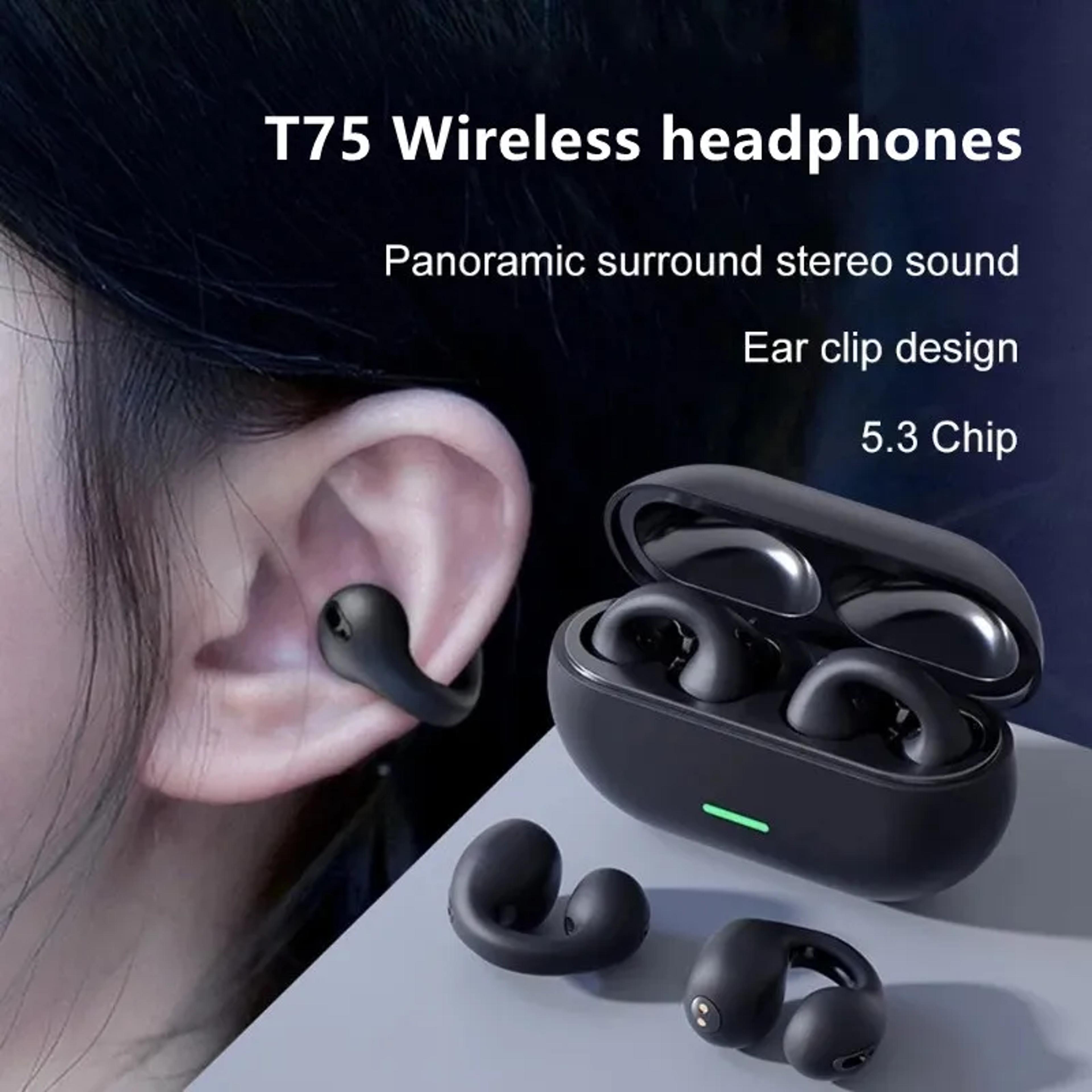 Bone Conduction Headphones Bluetooth Wireless Sports Earbuds Waterproof Open Ear Headset 3