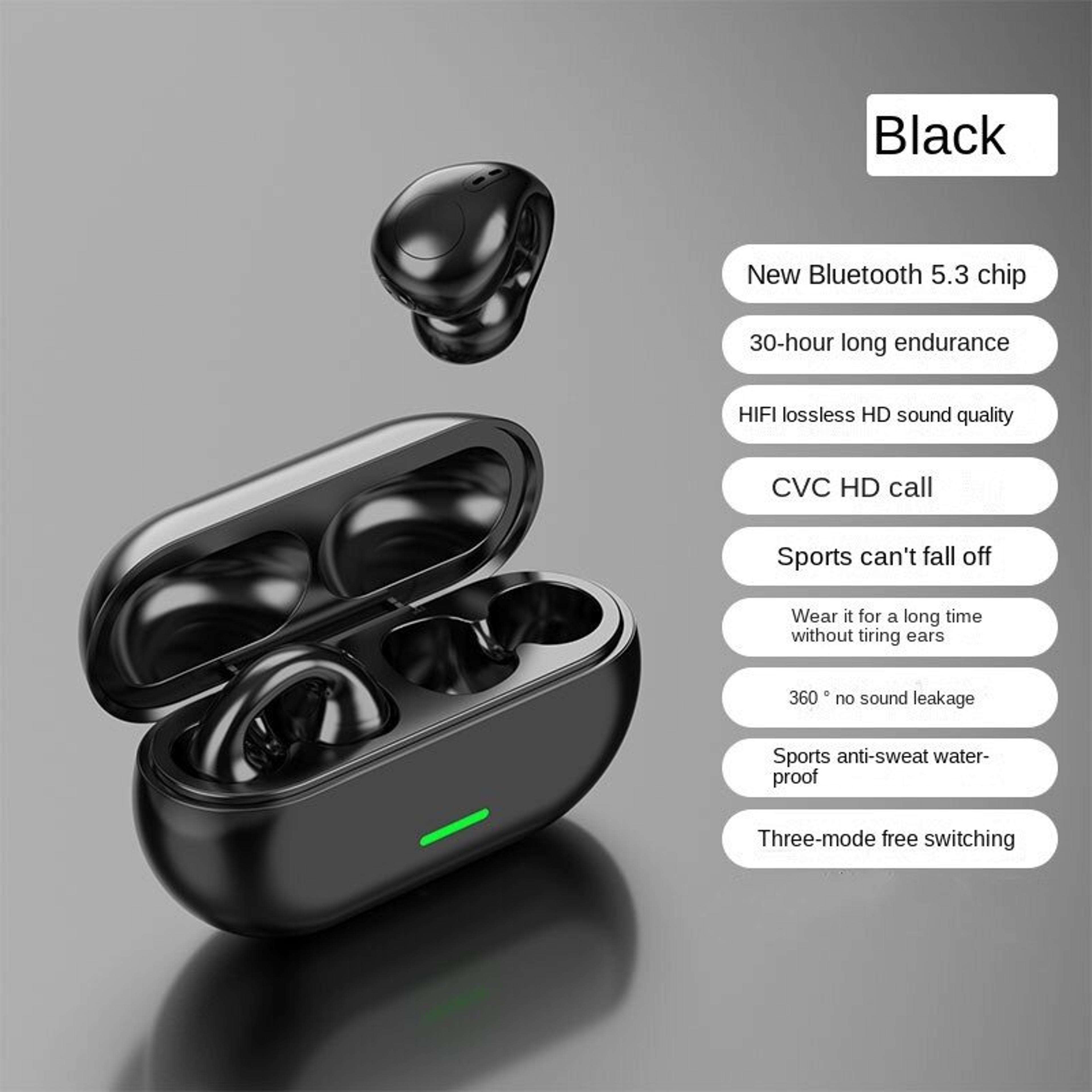 Bone Conduction Headphones Bluetooth Wireless Sports Earbuds Waterproof Open Ear Headset 1