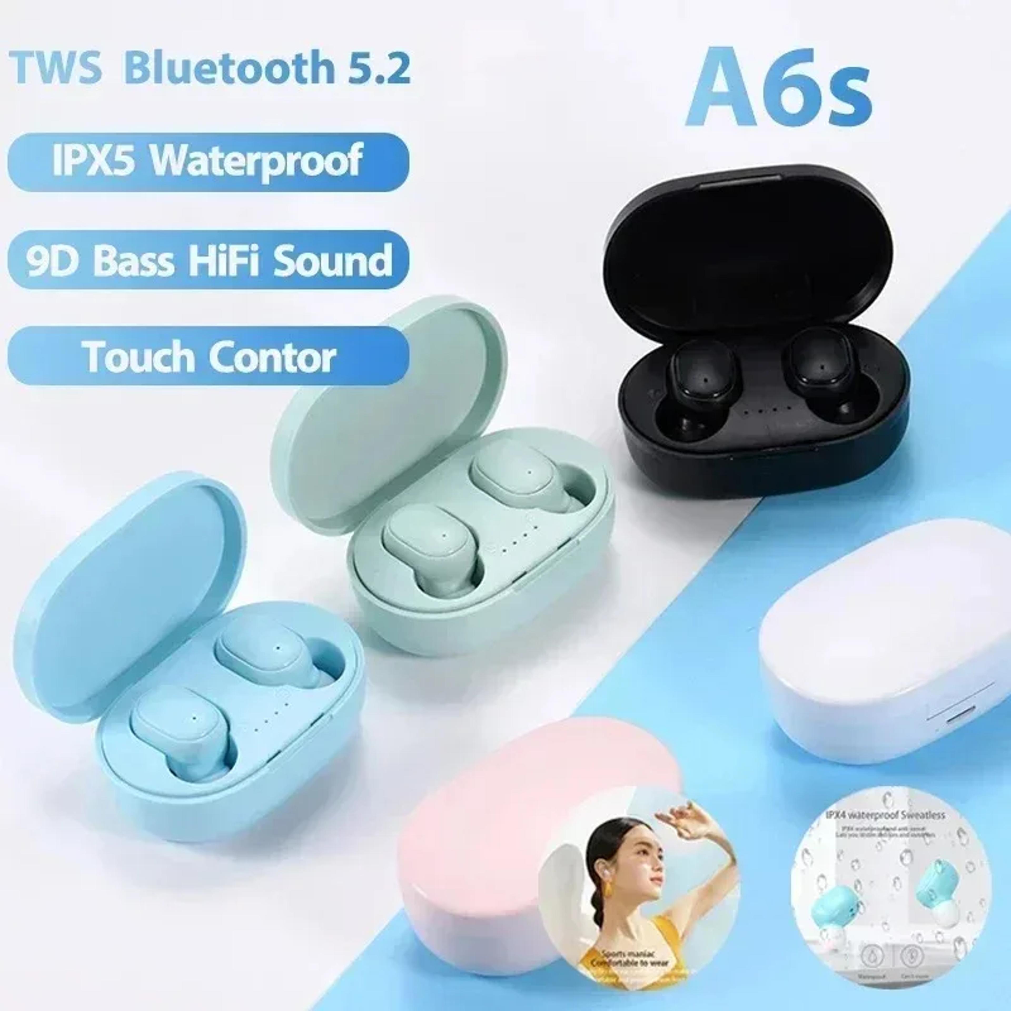 Wireless Earbuds Bluetooth Headphones With Mic Sport Earphones For Xiaomi Huawei 6
