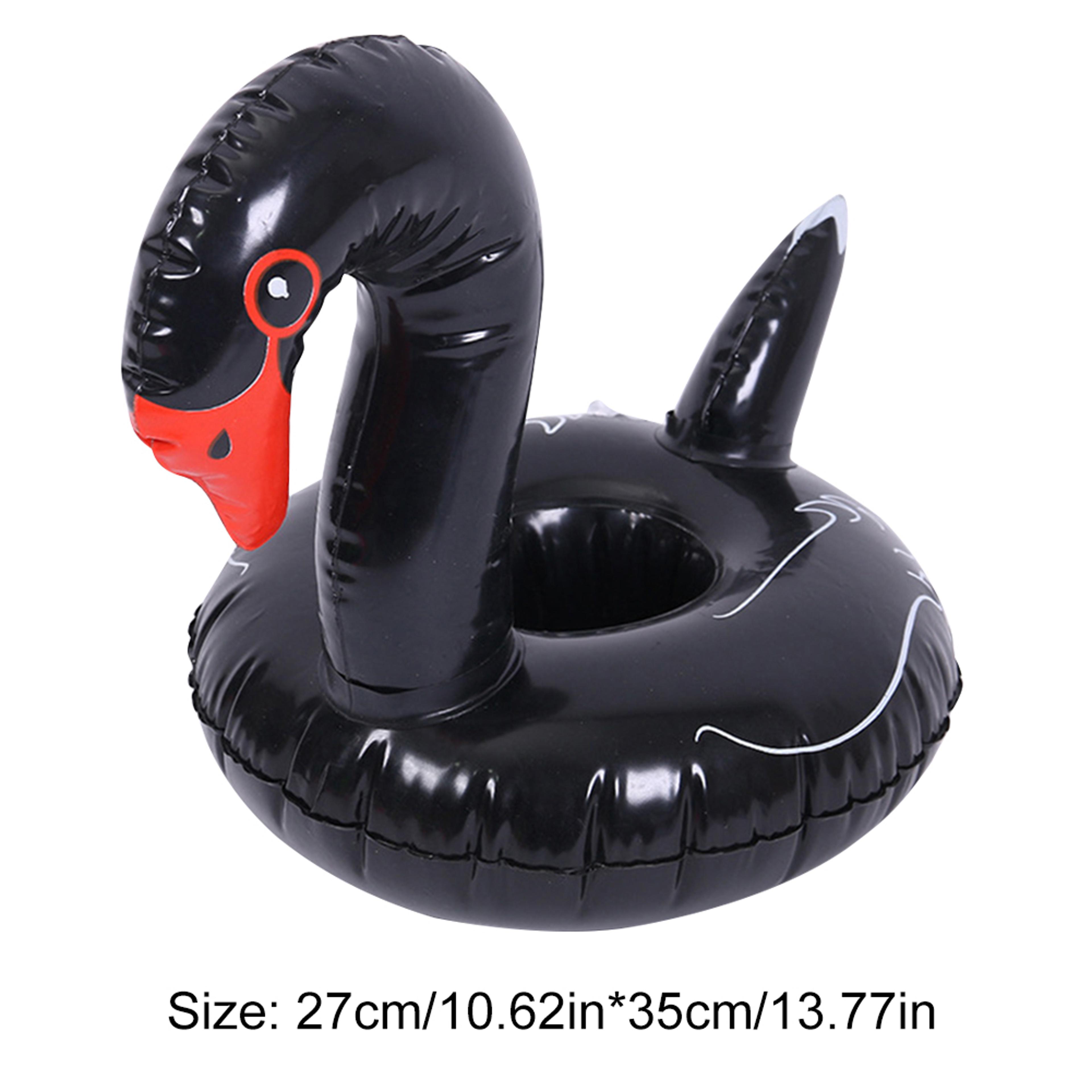 Inflatable Cup Holder Pool Drink Float Swan  Flamingo Floating Drink Holder For Pool Parties 6