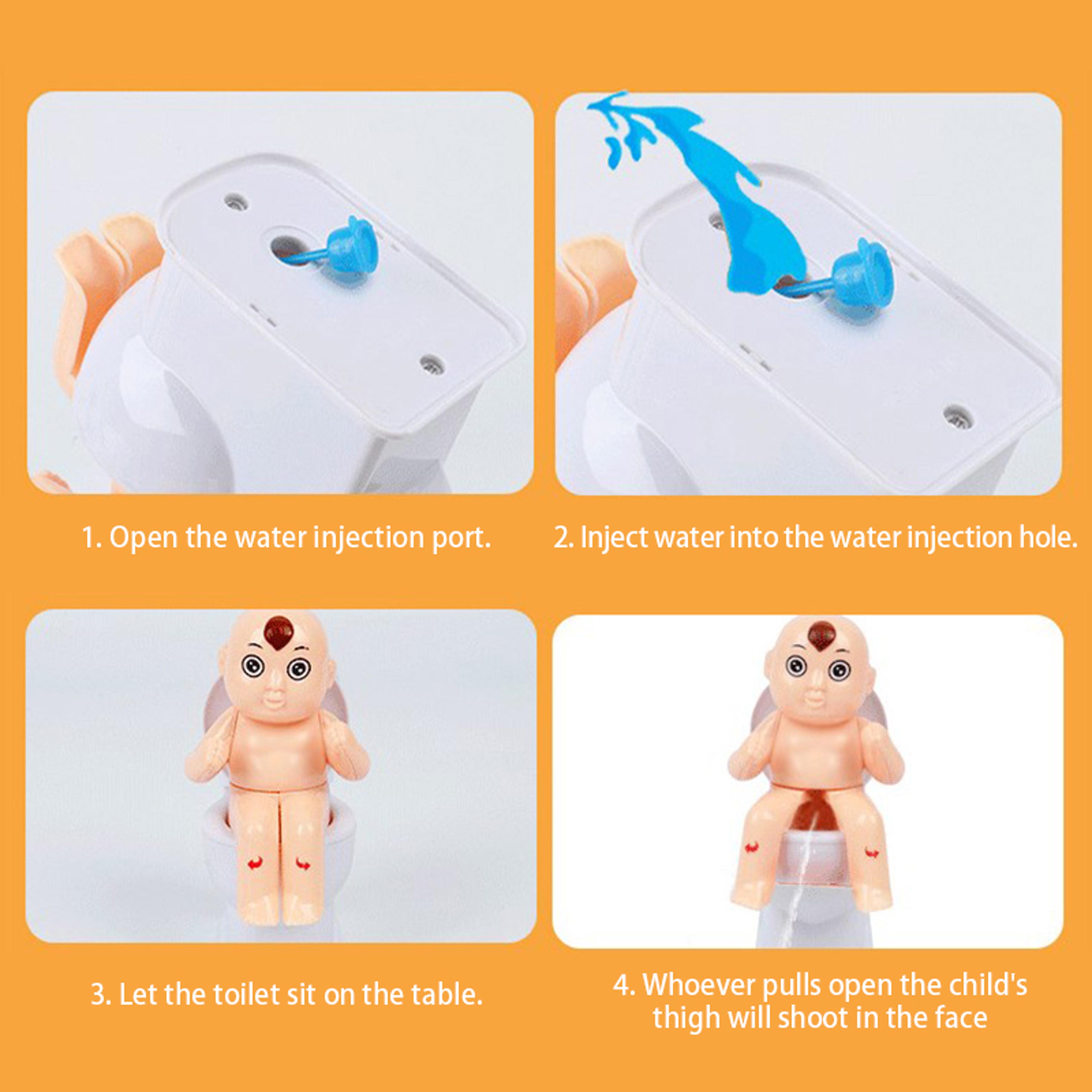 Funny Prank Squirt Toy Water Squirter Doll Novelty Gag Gift For Parties  Birthdays 4