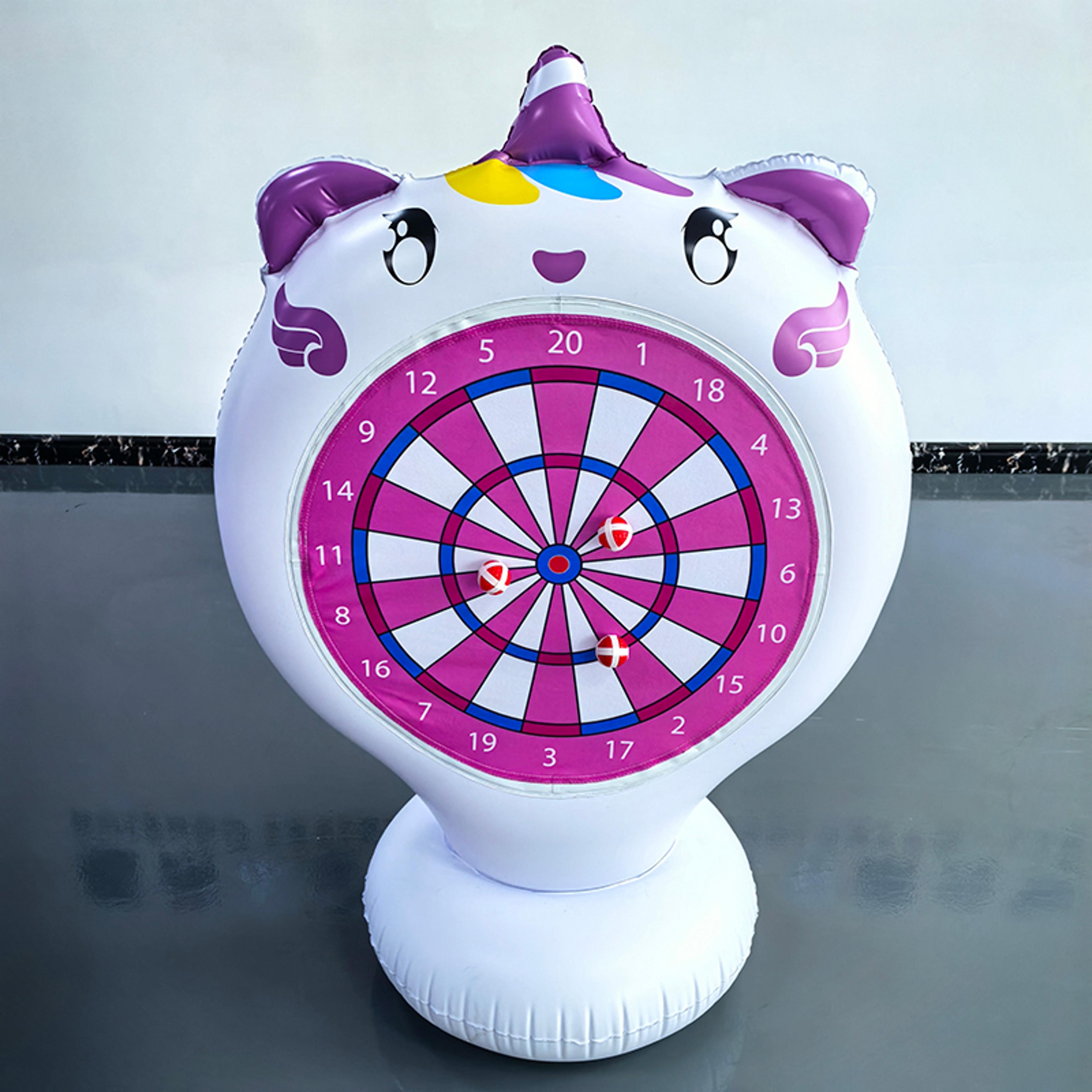 Inflatable Dart Board Pool Float Game For Kids Fun Pool Games For Kids  Summer Water Party Toy 5