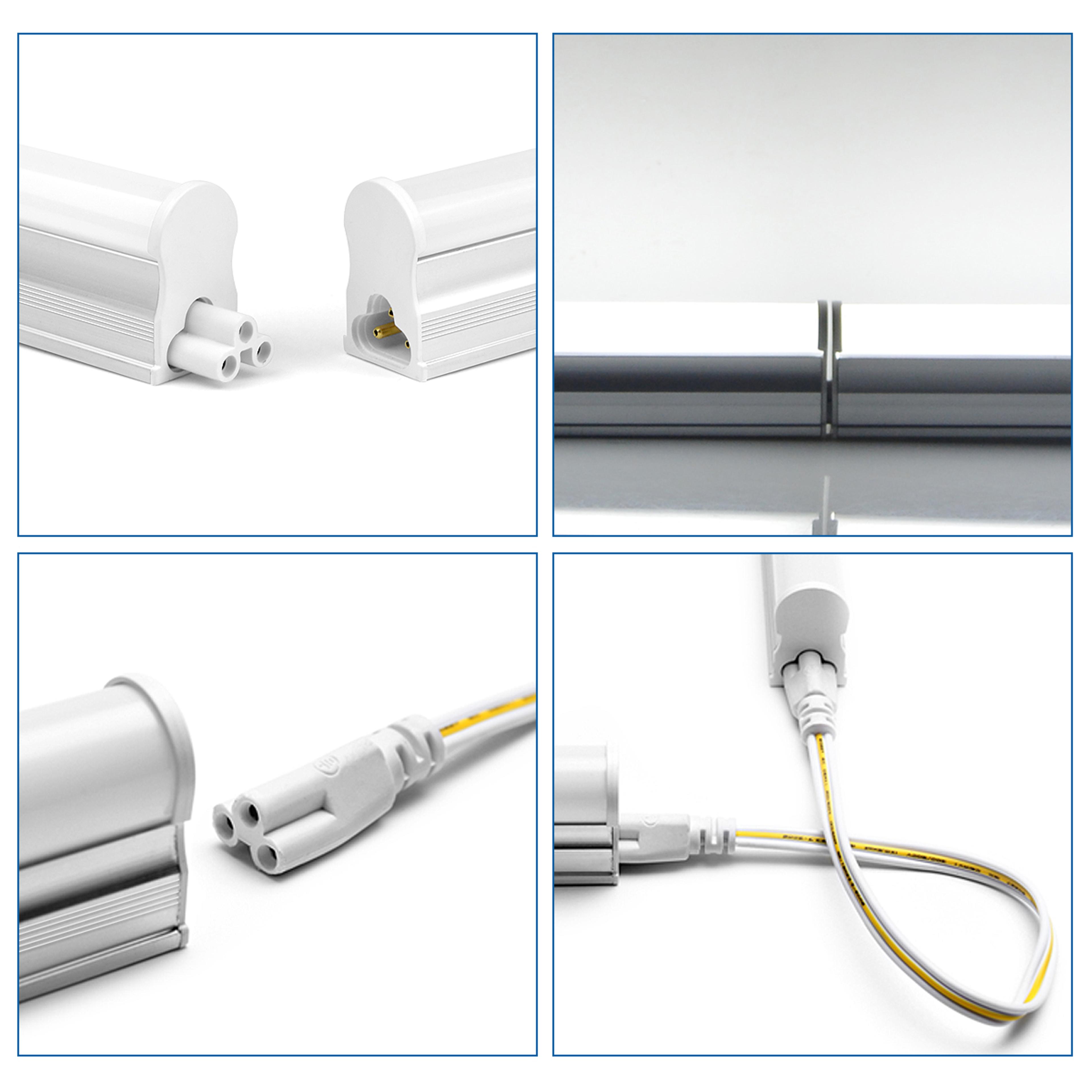 LED Tube Light Wall Mount Bar Lamp With EU Plug For Bedroom Cabinets  Home Lighting 2
