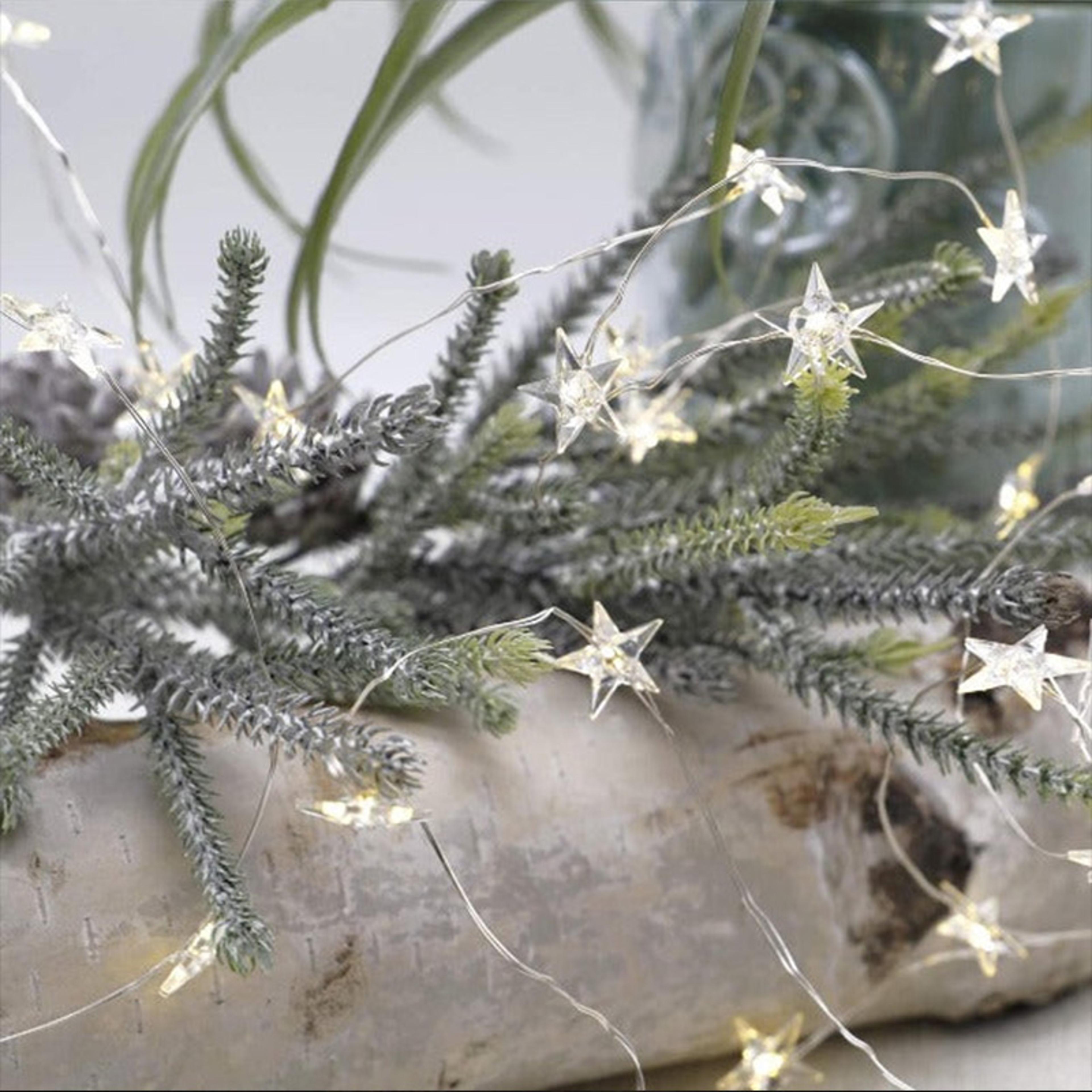 GlowStar Star Fairy Lights Battery Operated LED String Lights For Bedroom Garden  Party Decor 2