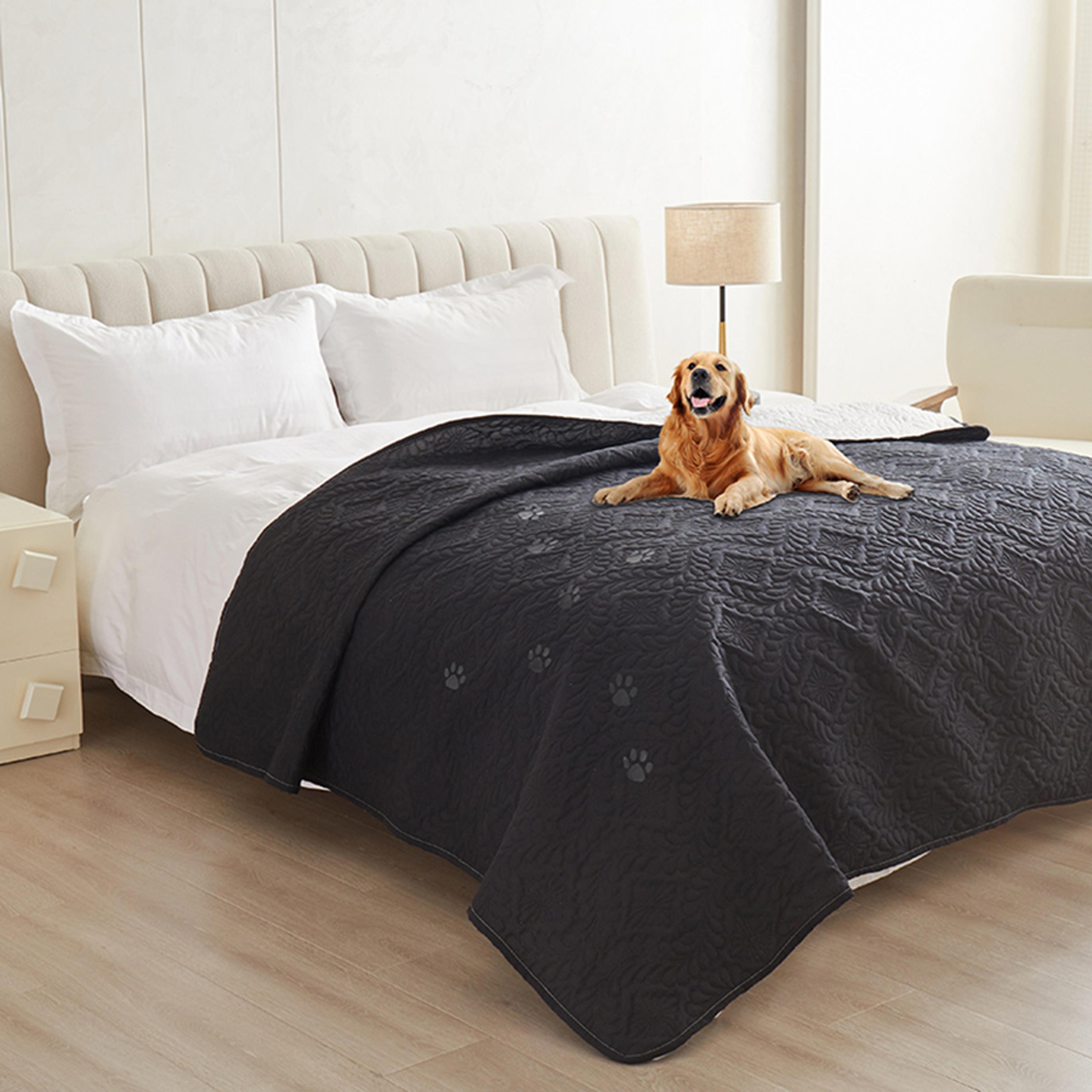 Waterproof Dog Bed Cover Non Slip Pet Furniture Protector Blanket For Beds  Couches 11