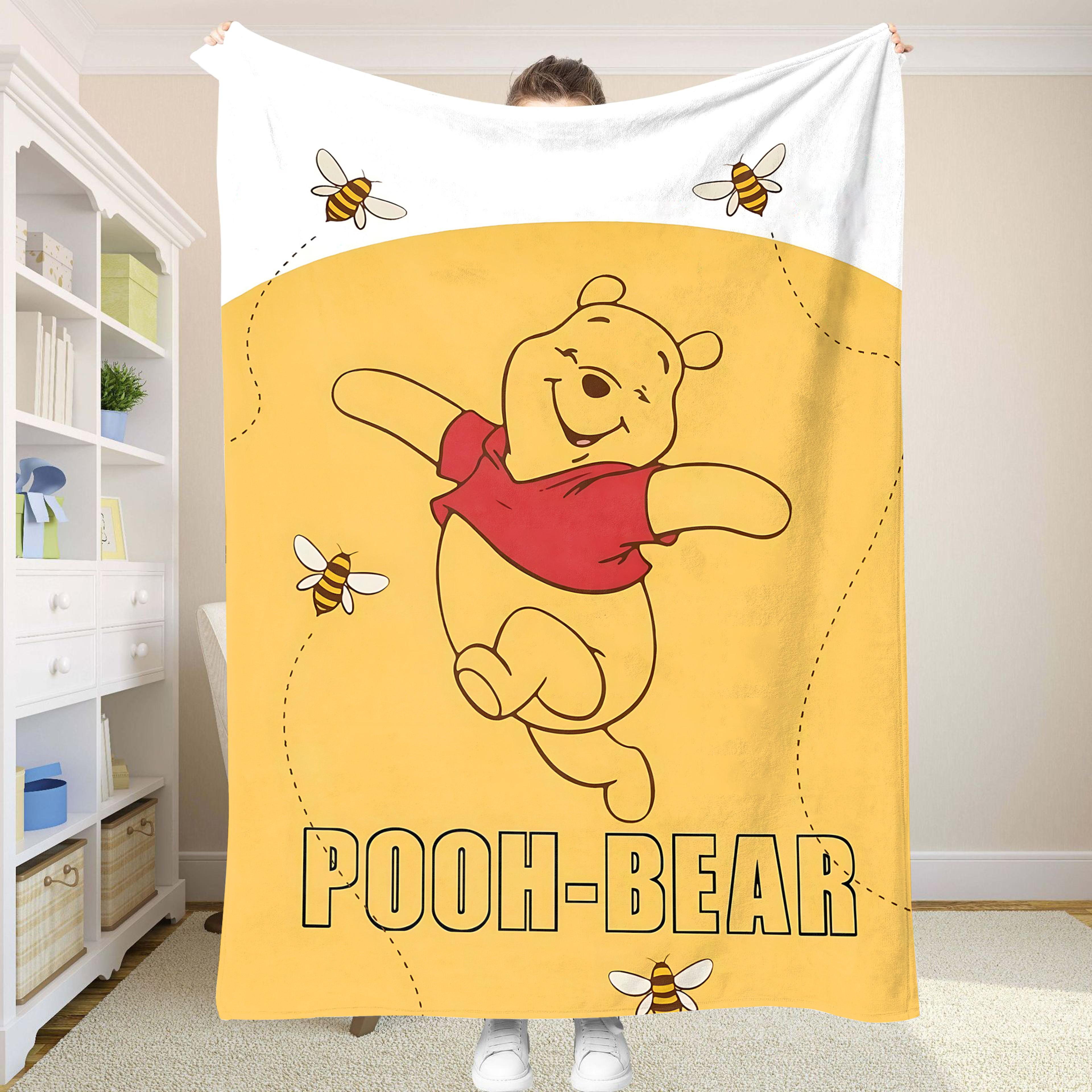 Winnie The Pooh Blanket Soft Cooling Baby Throw Blanket For Bed Sofa  Nursery 5