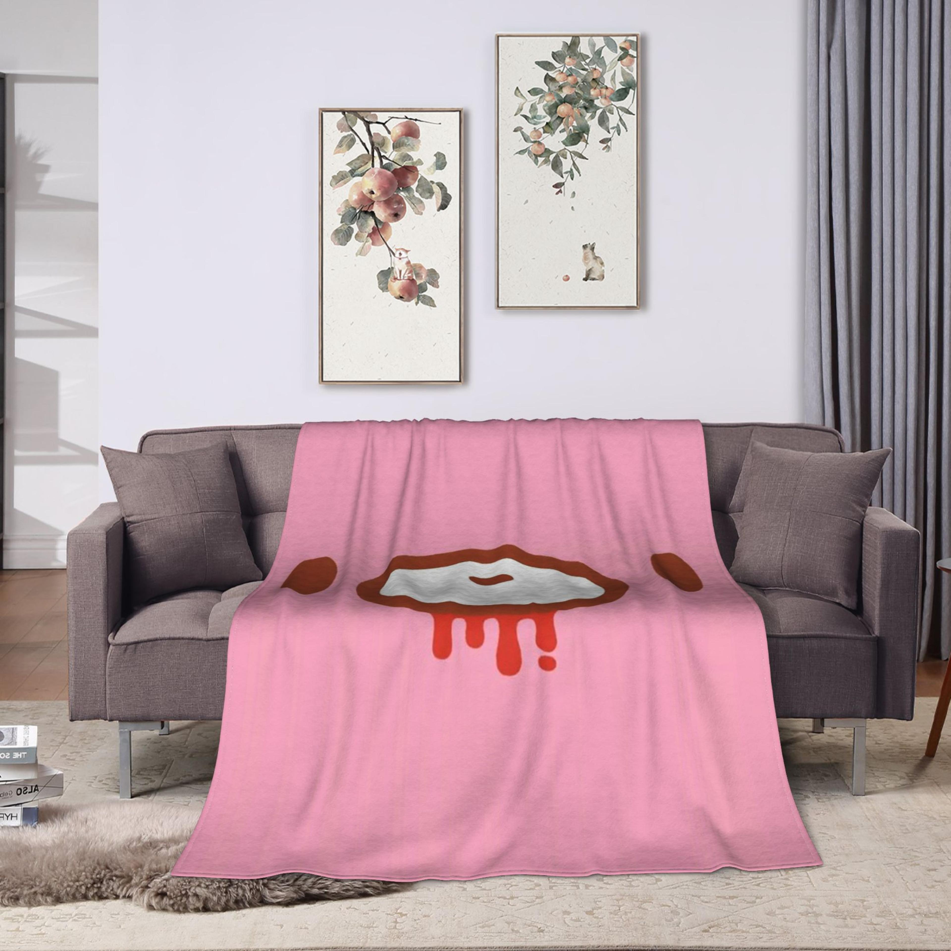 Gloomy Bear Blanket Soft Flannel Throw Blanket For Bed Sofa  Cozy Home Decor 1