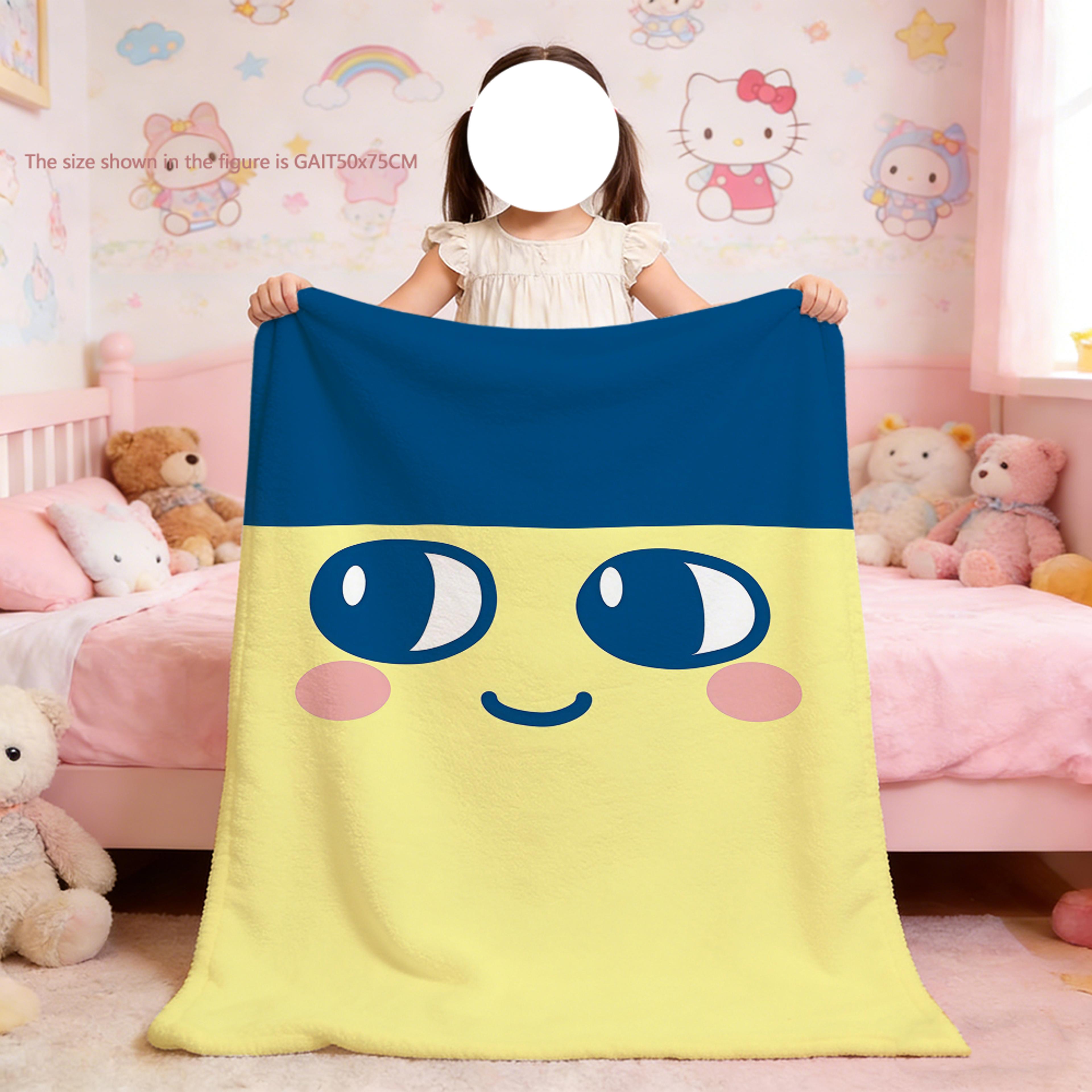 Tamagotchi Blanket Soft Anime Throw Blanket For Bed Sofa  Cozy Home Decor 2