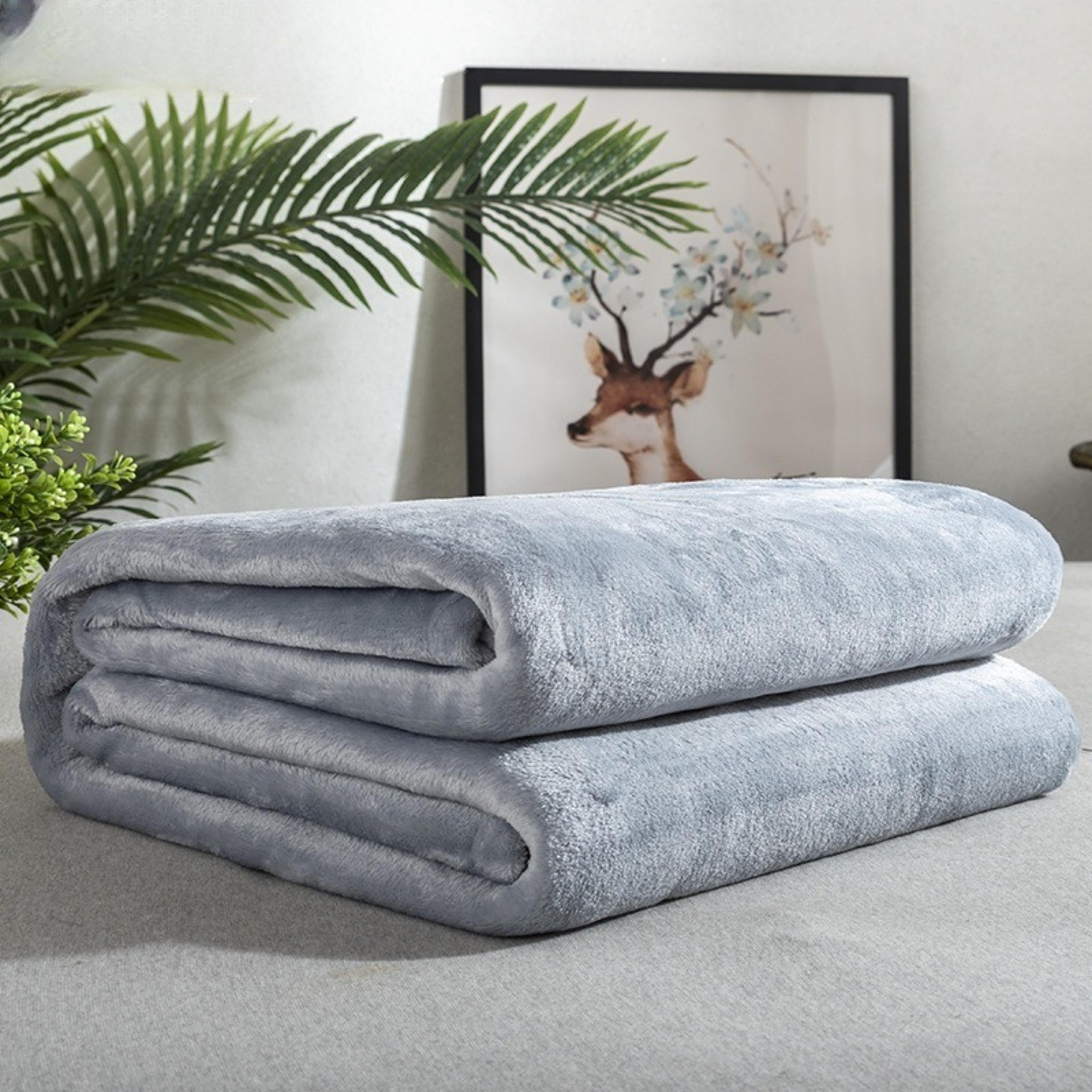 Cozy Baby Flannel Blanket Soft Baby Nap  Pet Throw For Stroller Crib Sofa  Travel 4
