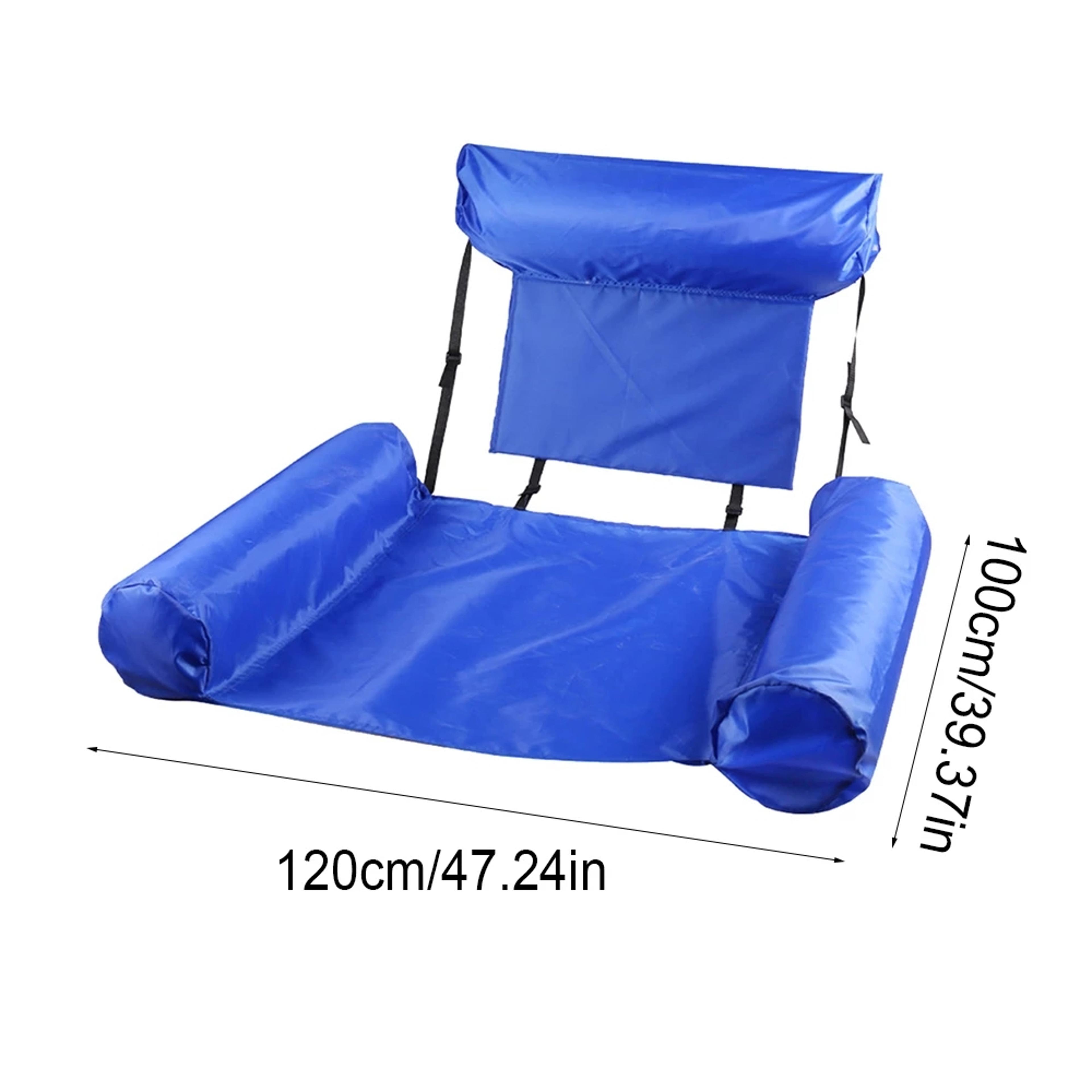 Summer Pool Float Water Hammock Portable Inflatable Pool Lounge Floating Water Mattress Chair 3