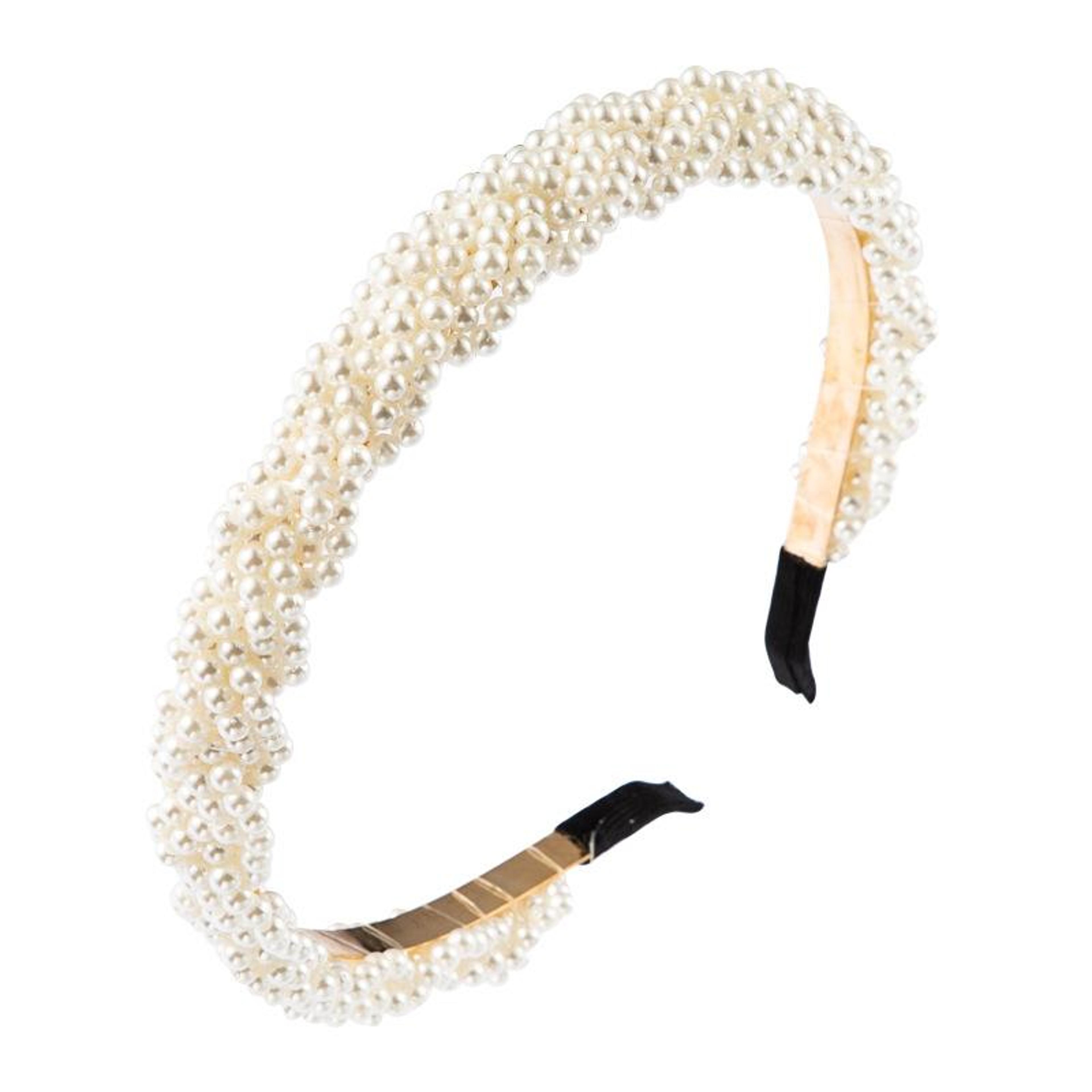 pearl headband for girls with elegant fairy inspired style