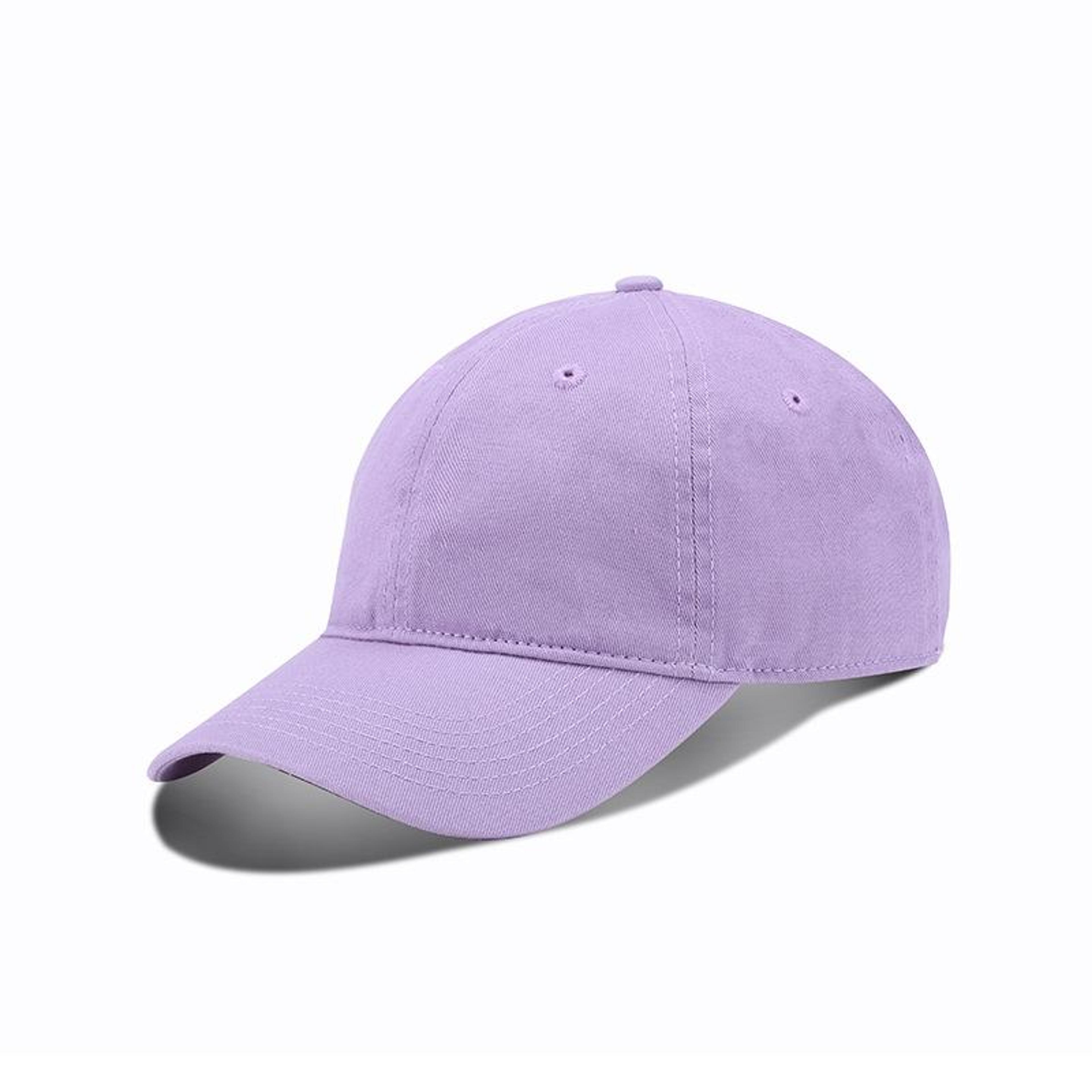 cotton baseball cap with wide flat brim for everyday outdoor wear