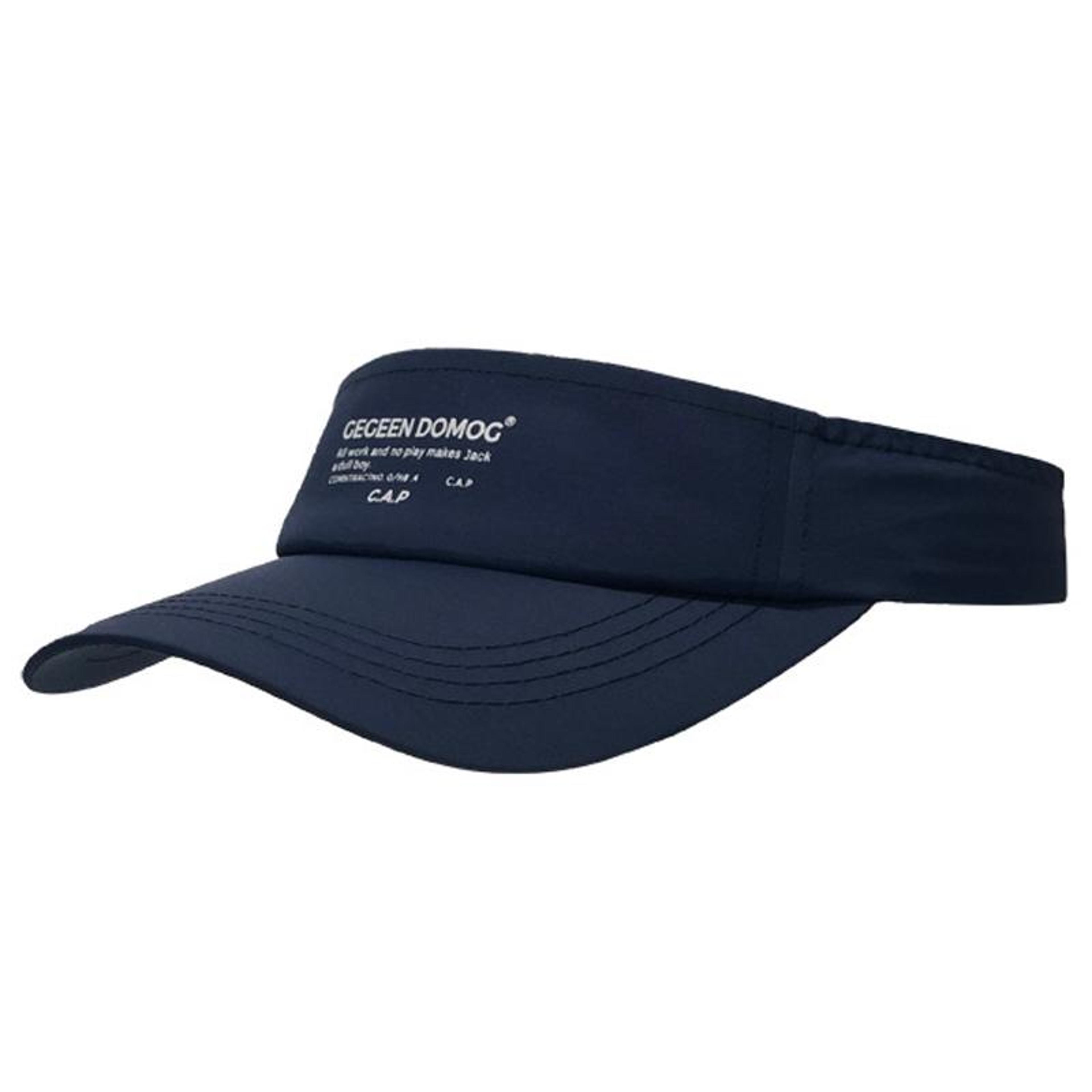 summer quick dry open top sports hat with curved brim