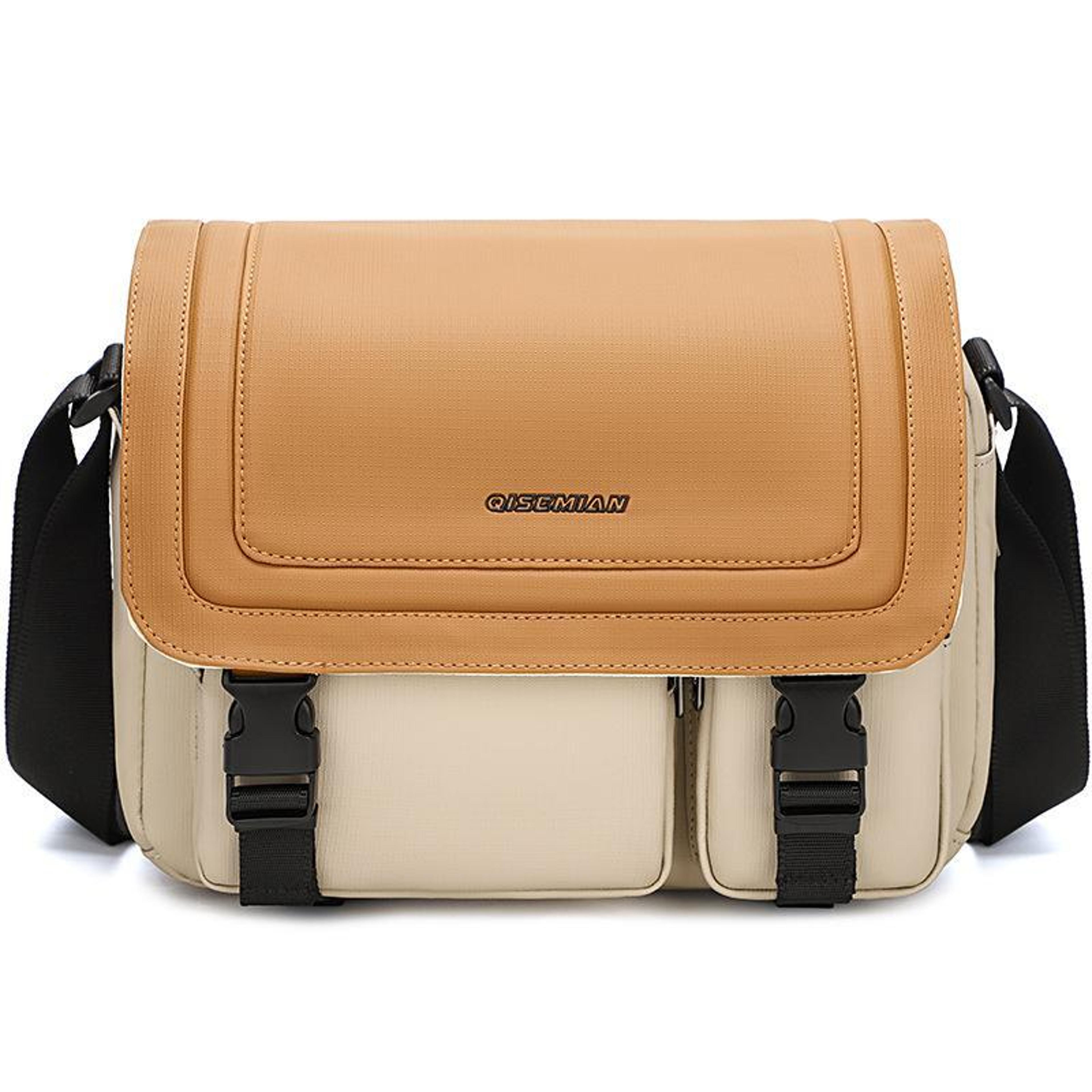 Crossbody Camera Bag With Tripod Holder And Water Resistant Finish 6