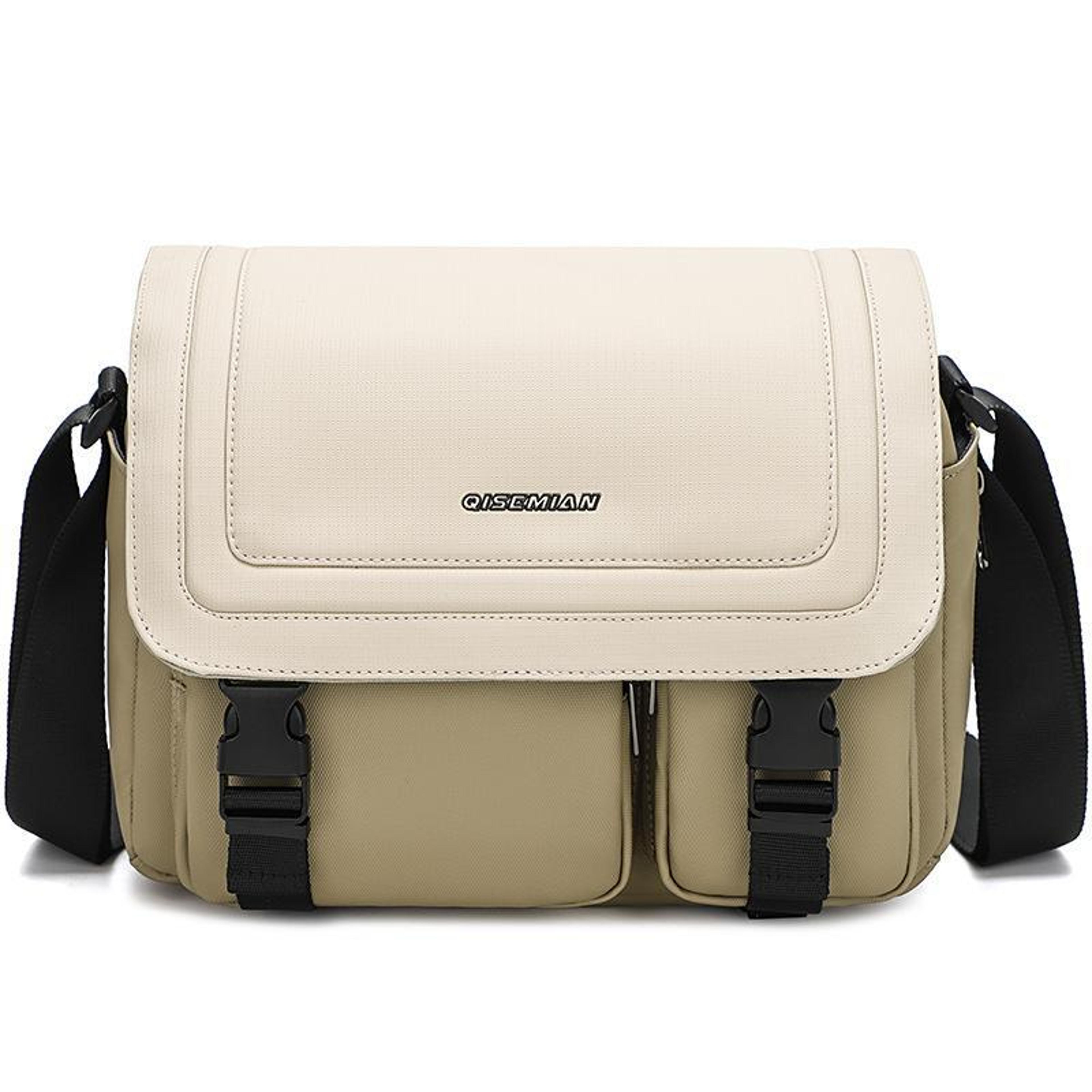 Crossbody Camera Bag With Tripod Holder And Water Resistant Finish 1