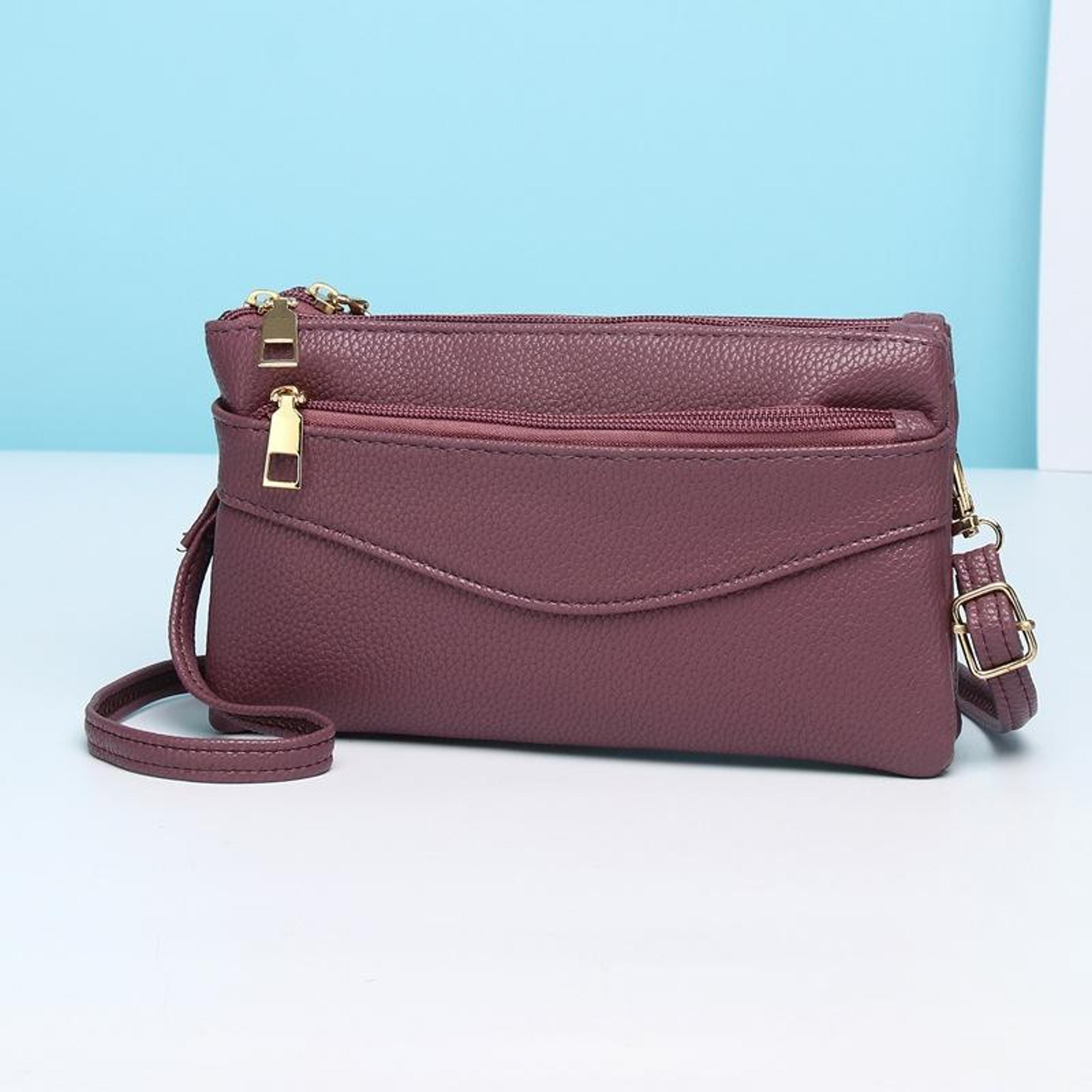 womens one shoulder phone purse with removable straps