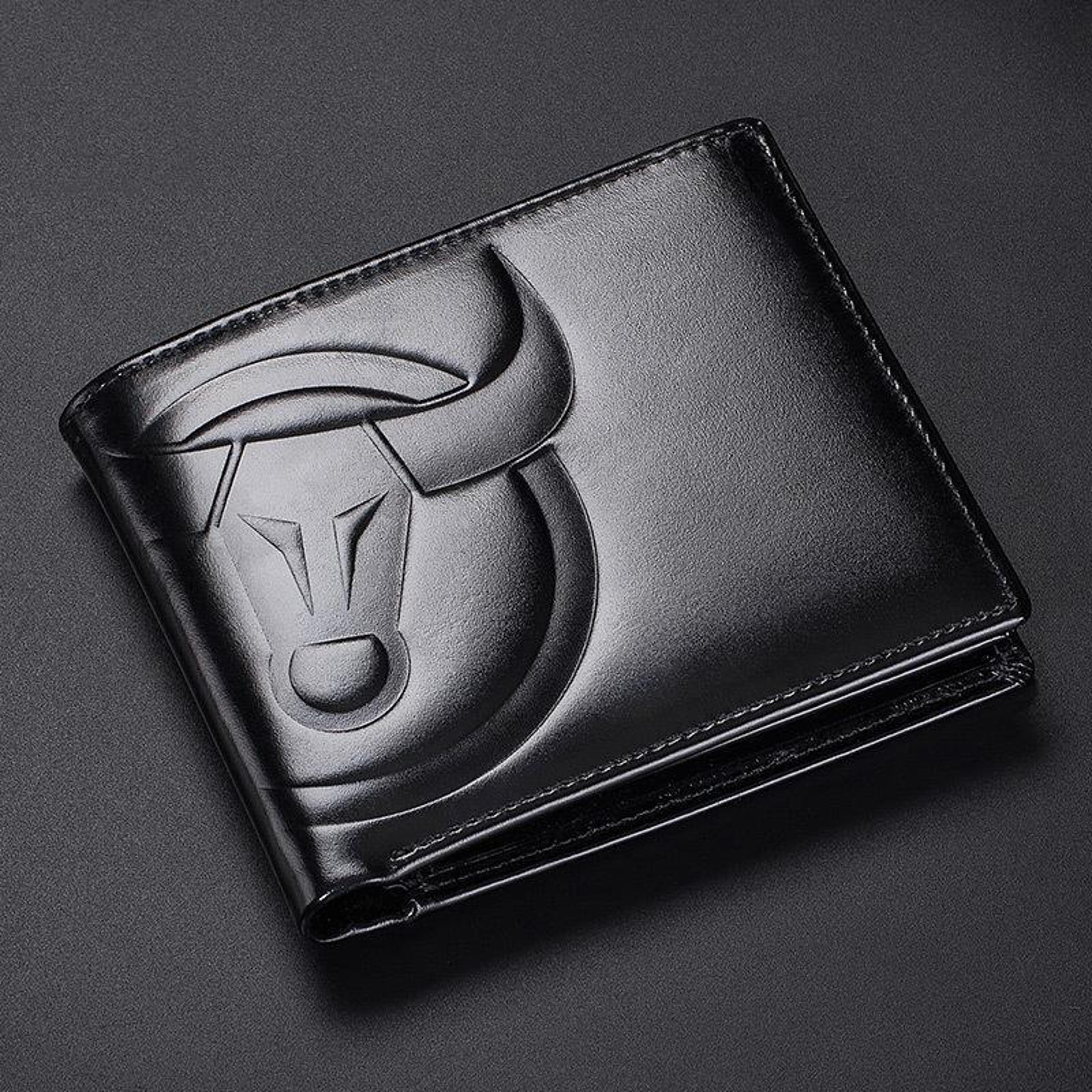 RFID Blocking Cowhide Leather Wallet With Multiple Card Slots 3