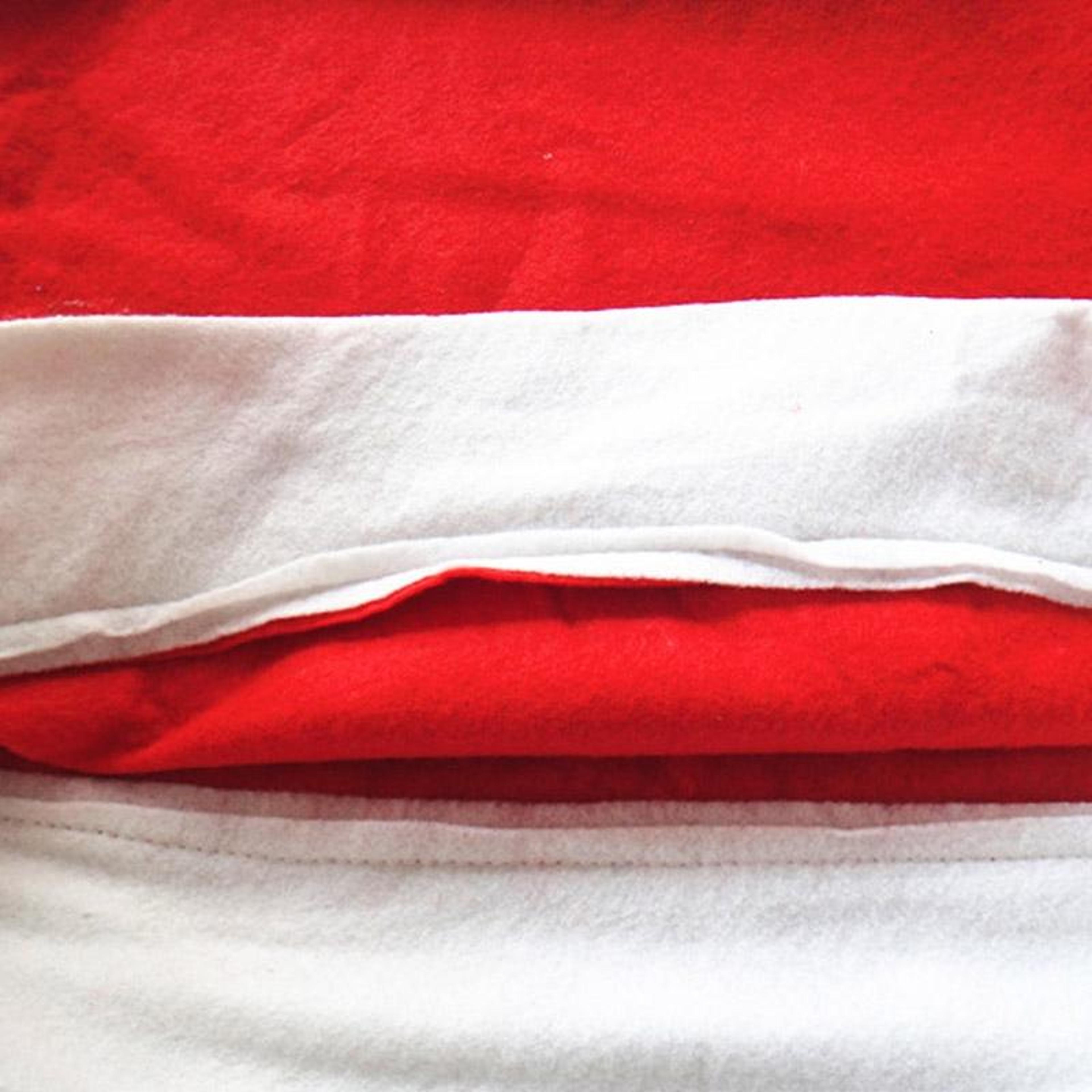 Red Hat Christmas Chair Cover For Festive Holiday Decorations 4