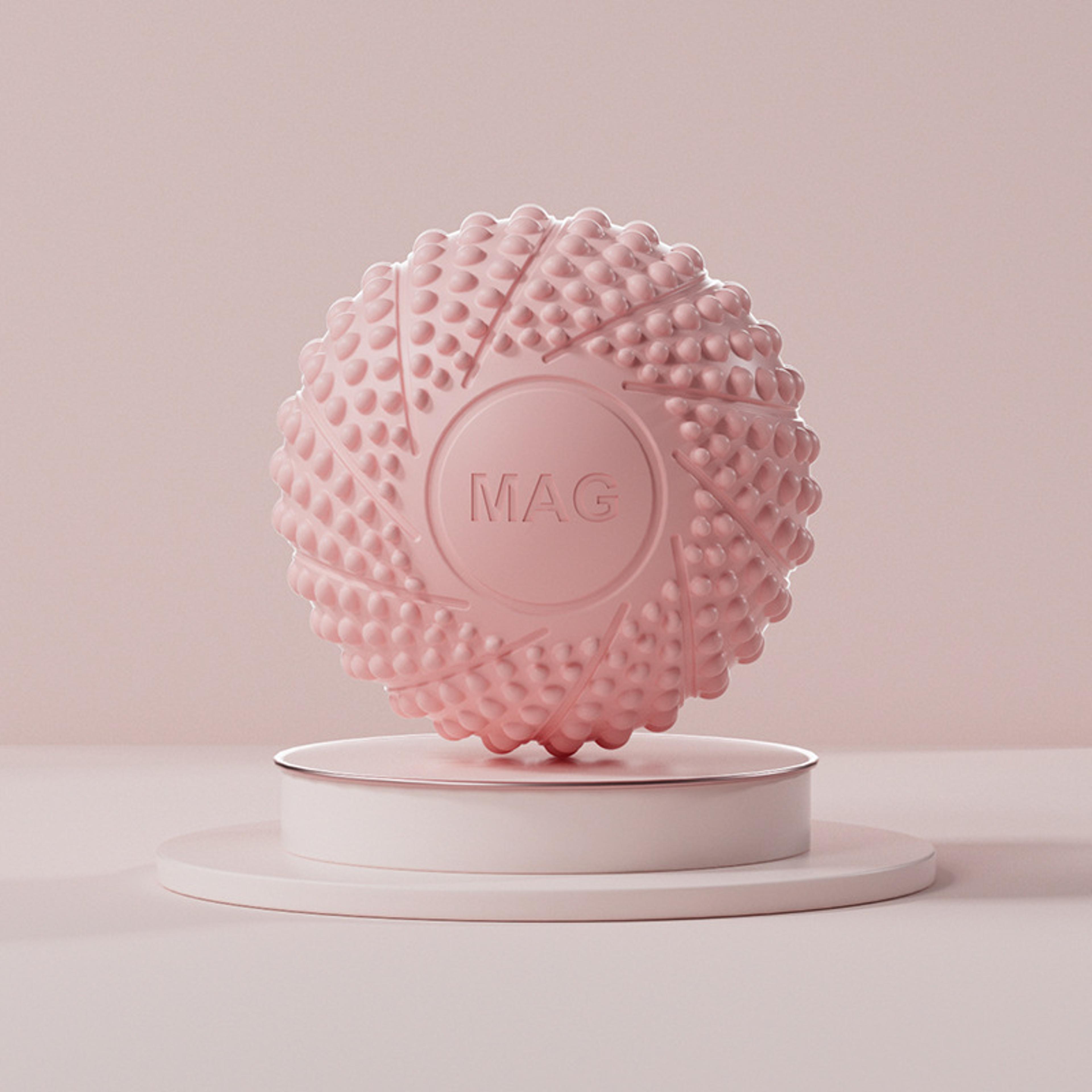 magnetic spiky massage ball for deep tissue trigger point muscle recovery