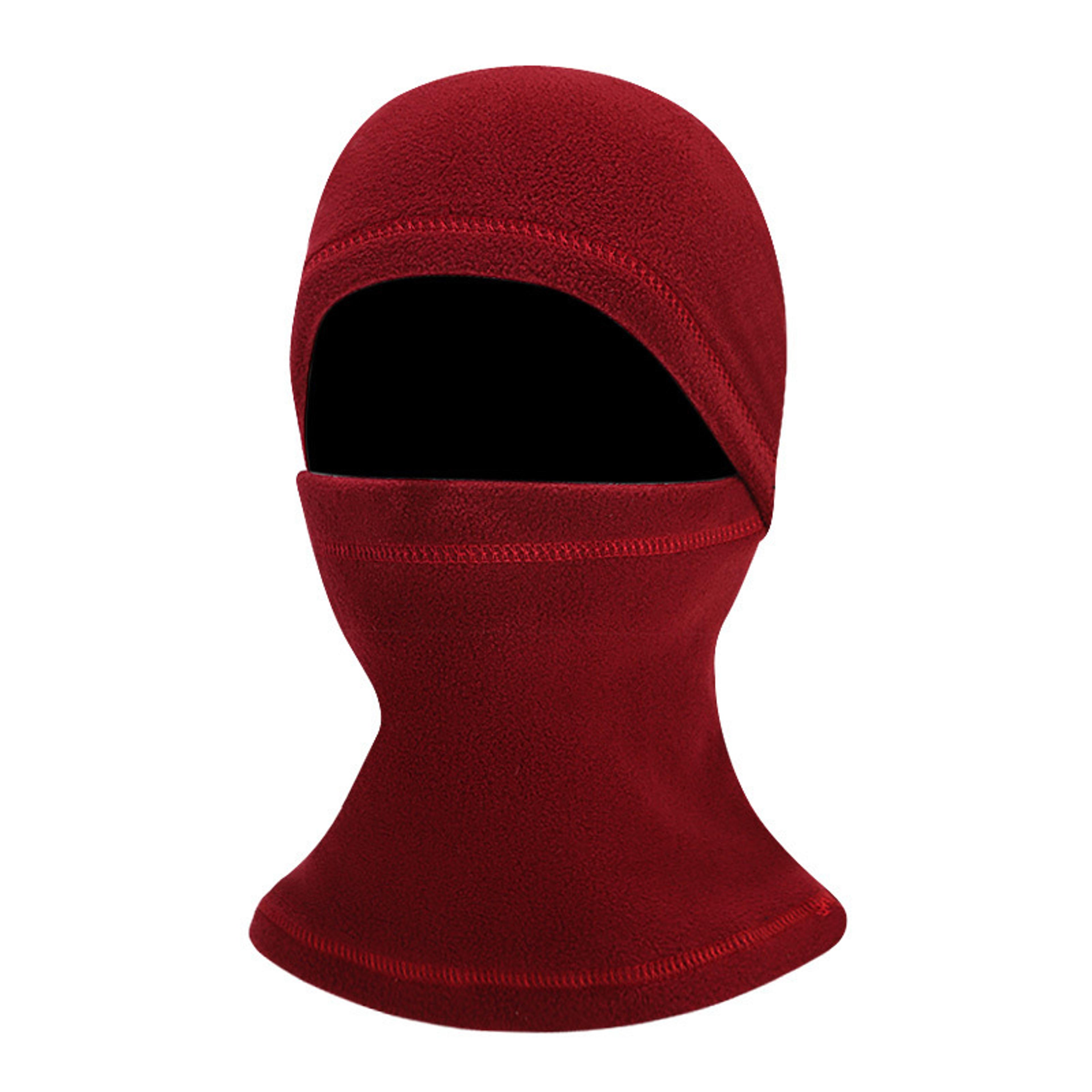 Winter Thermal Fleece Balaclava Windproof Full Face Mask For Motorcycle Skiing And Outdoor Sports 4