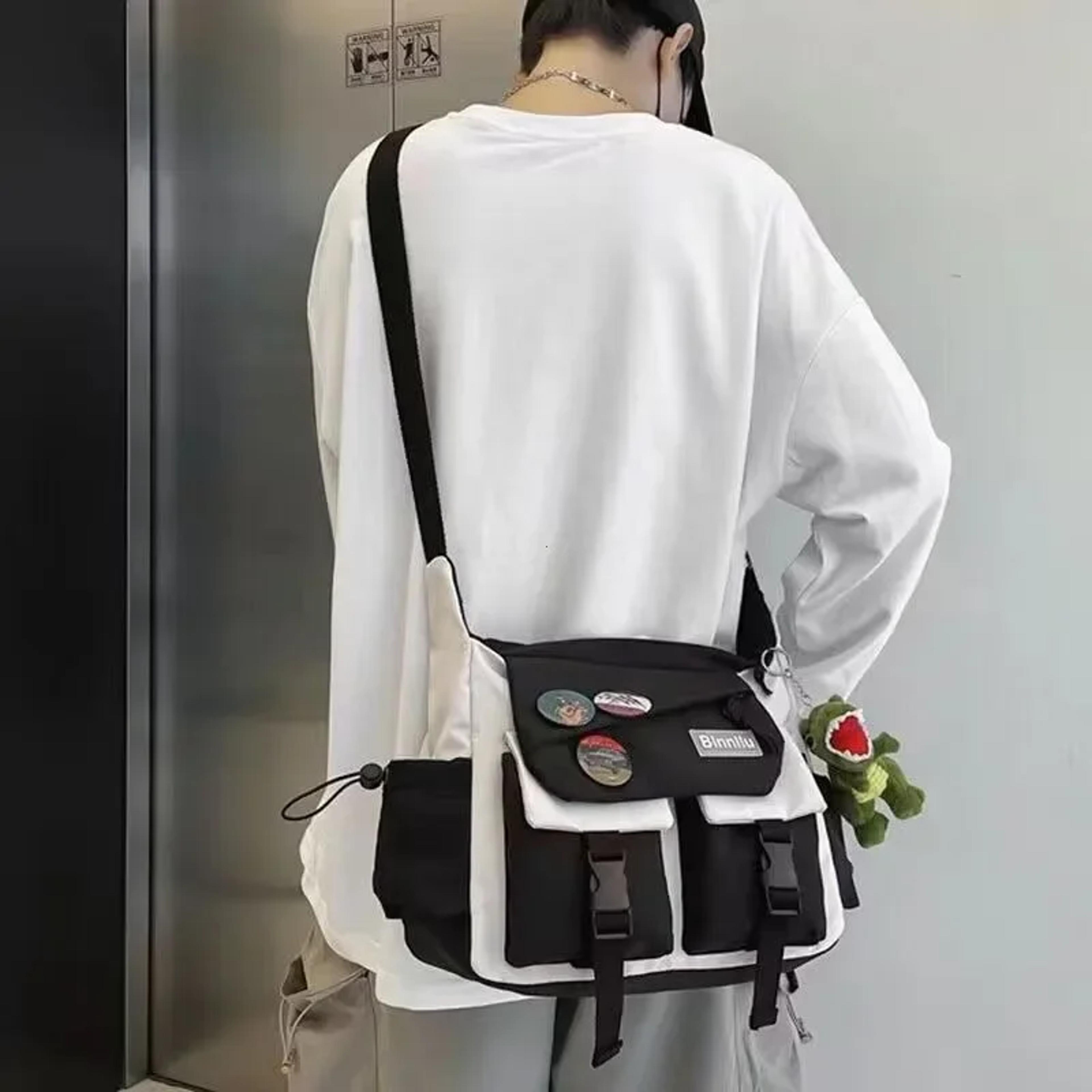 Harajuku Nylon Crossbody Messenger Bag For School And Everyday Carry 3