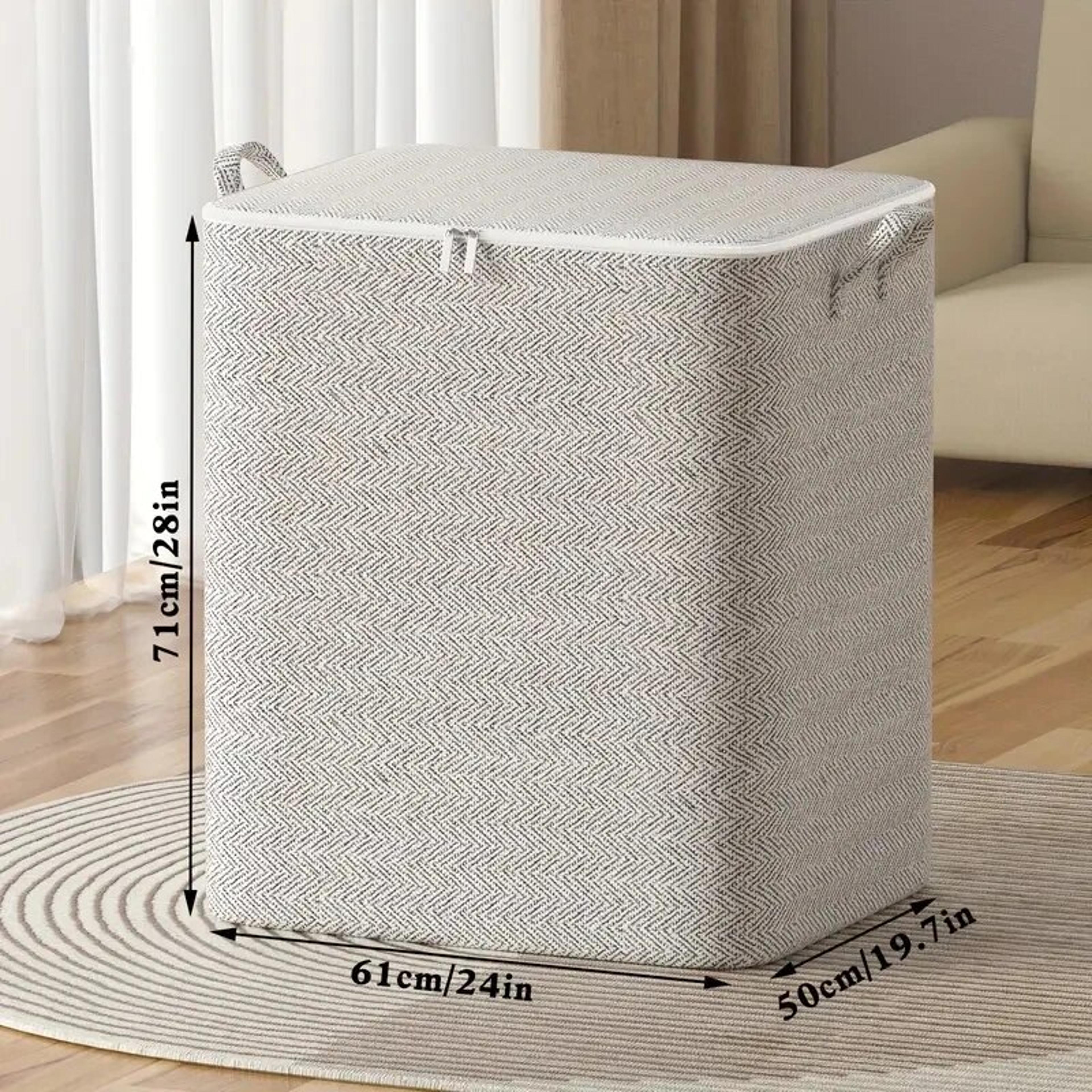 Large Capacity Non Woven Storage Bag For Clothes Quilts Toys And Closet Organization 9