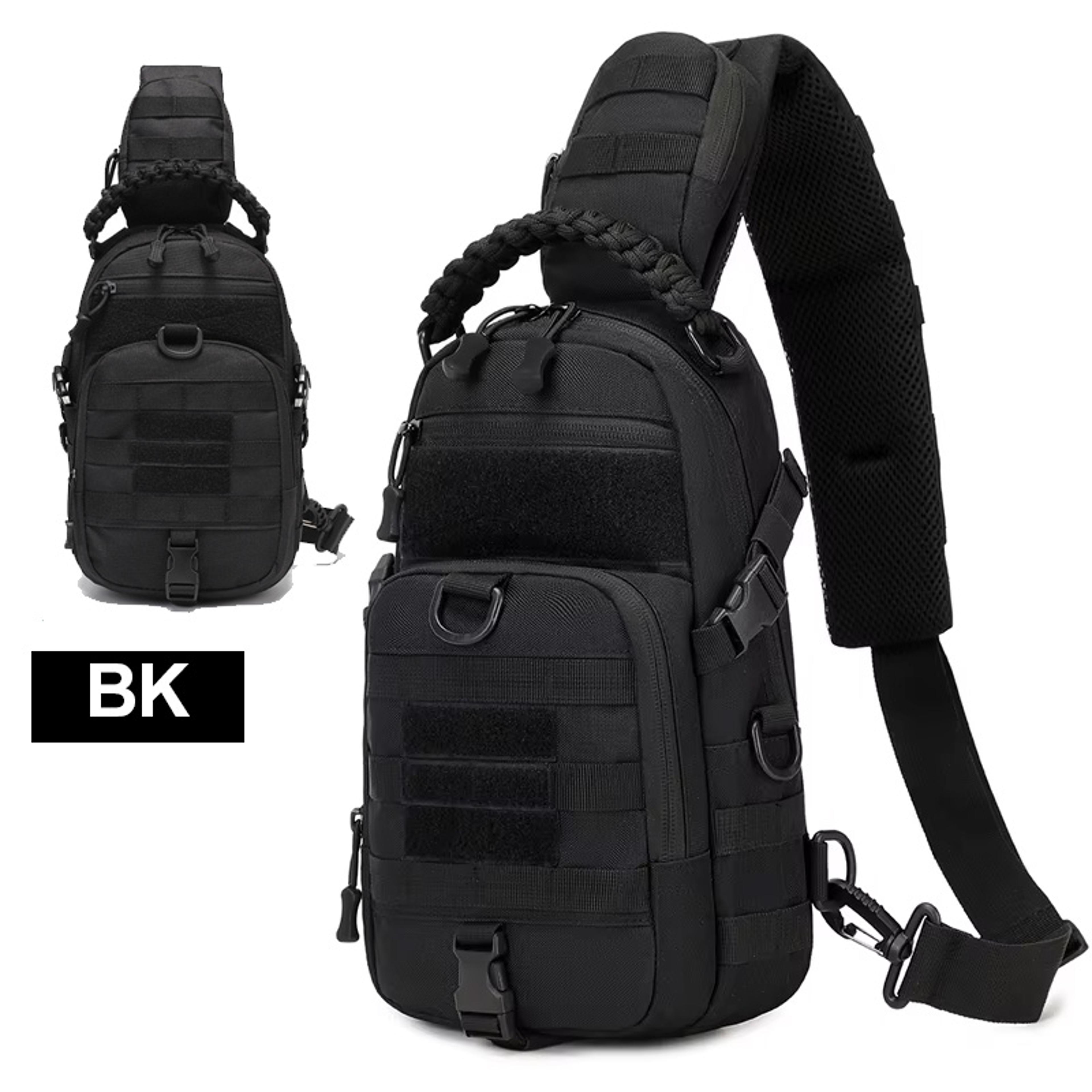 Mens Tactical Chest Bag Sling Pack For Hiking Camping And Travel 1