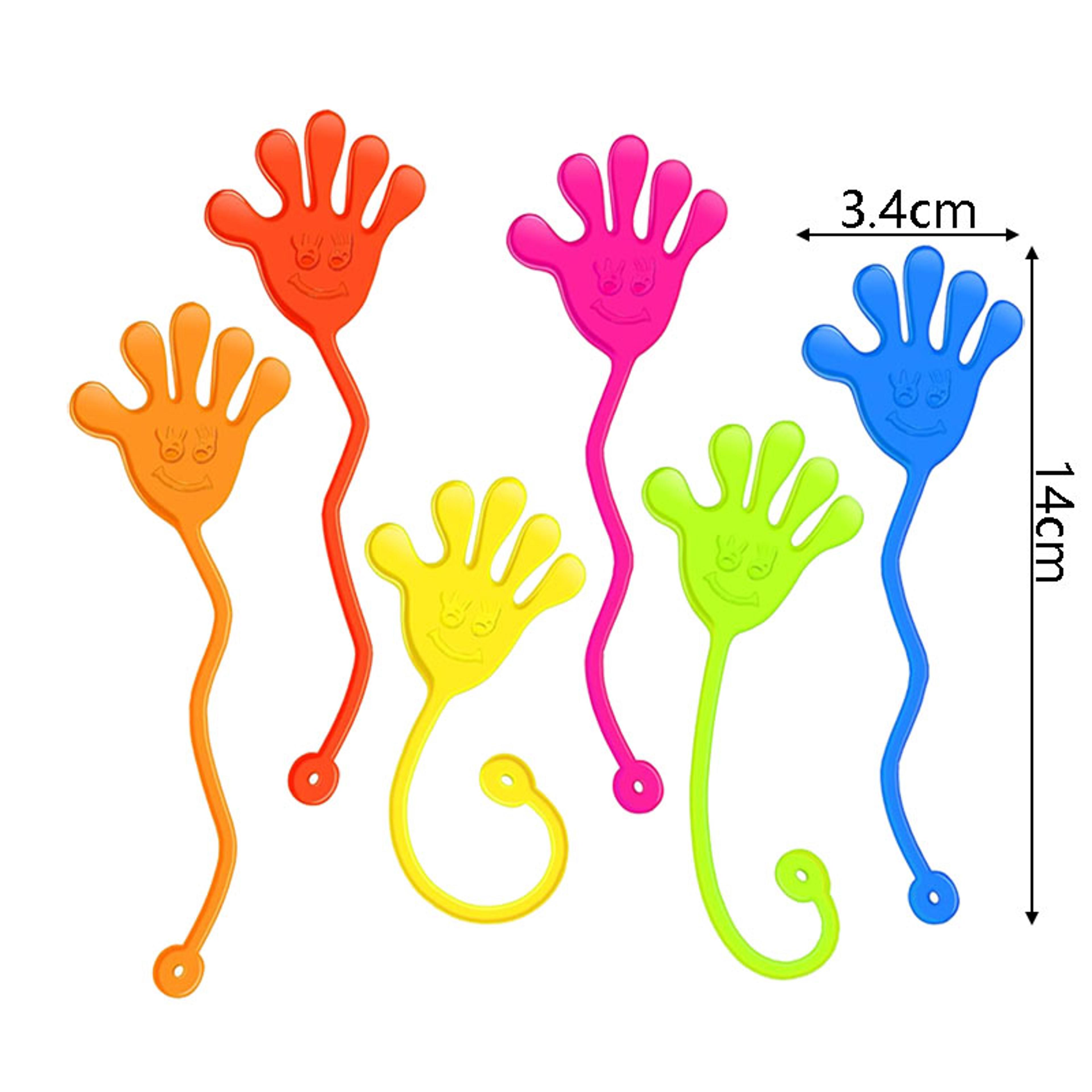 sticky hands & spider web stretchy fidget toys for kids party favors