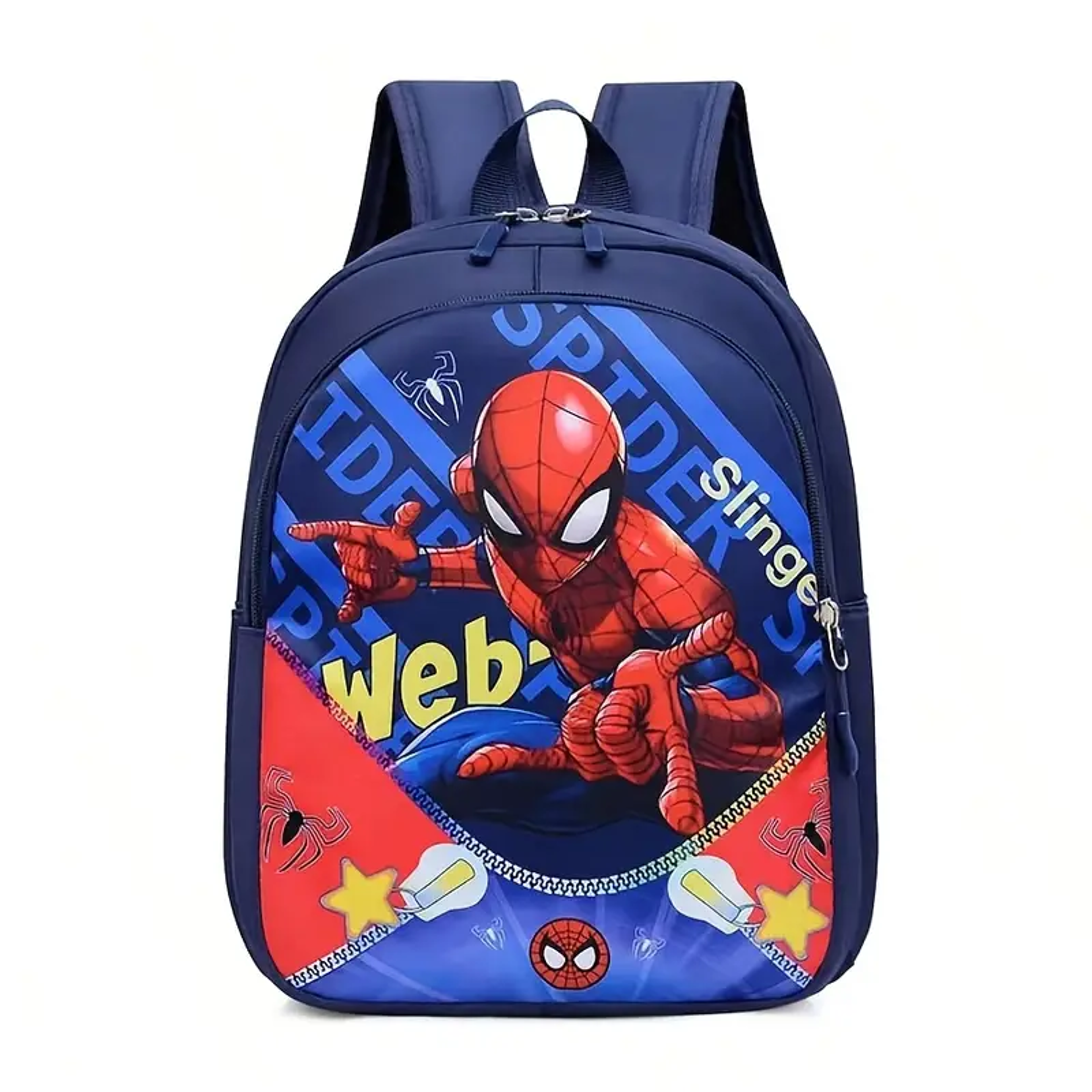 kids cartoon backpack lightweight nylon school bag with colorful character design