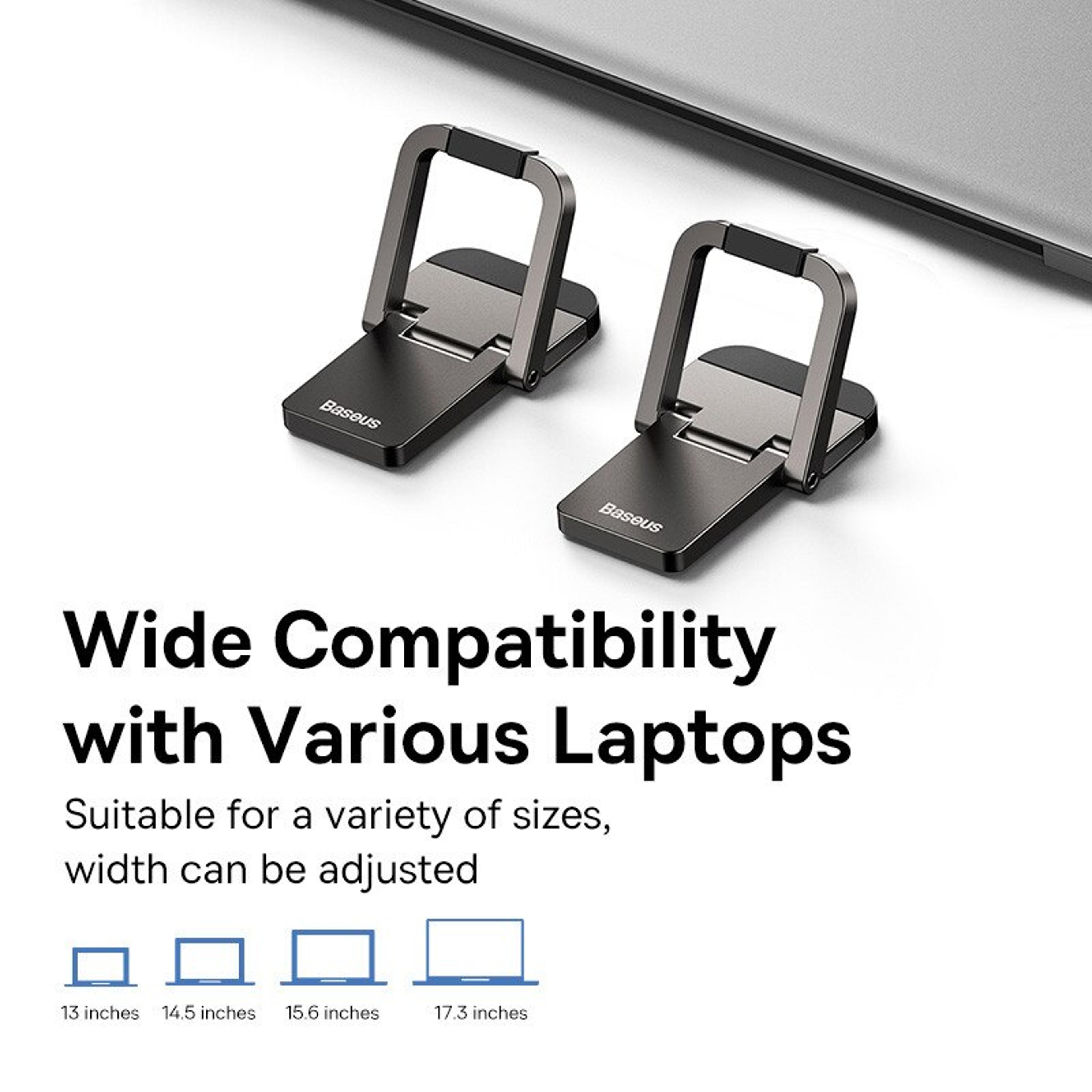 foldable adjustable aluminum laptop stand portable notebook riser