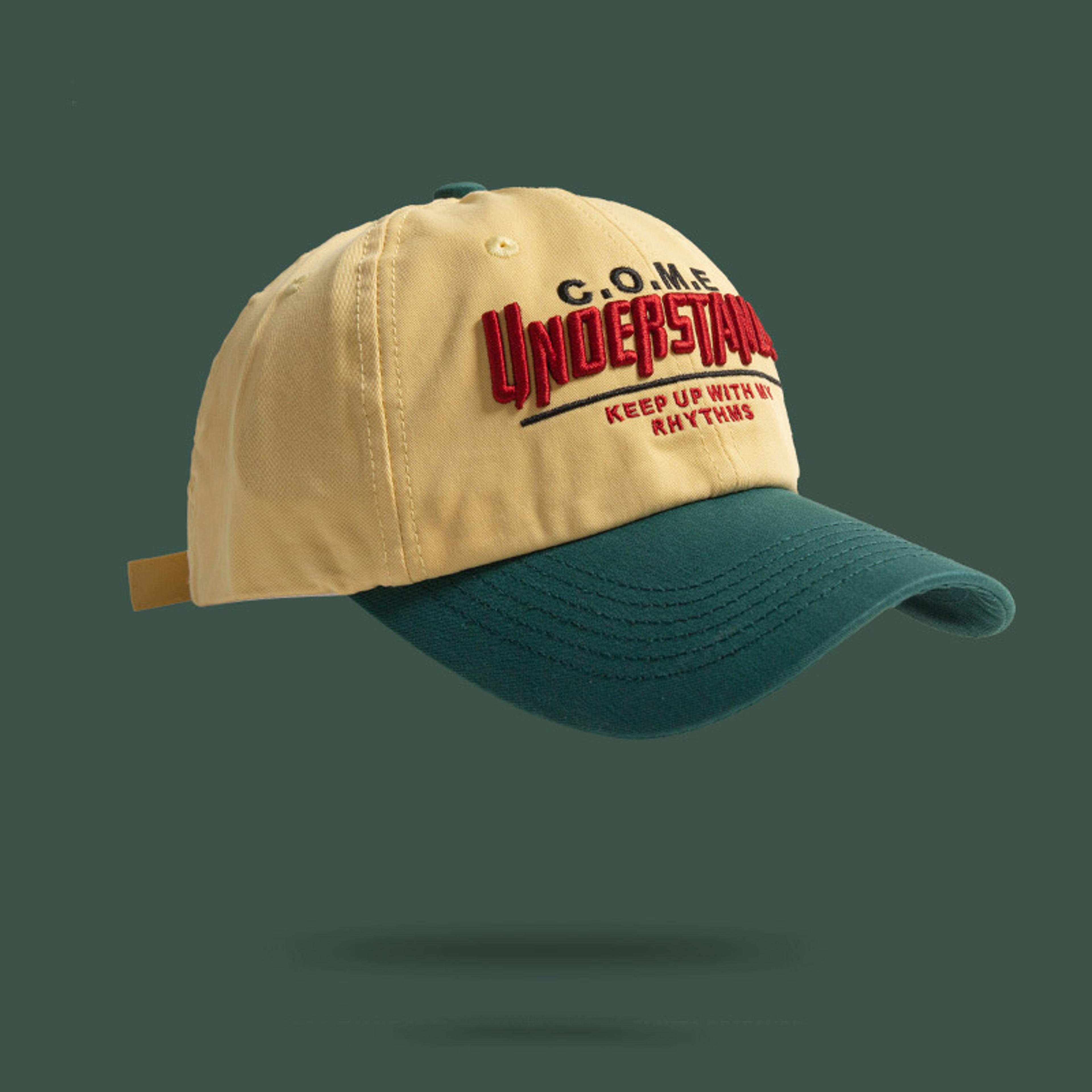 unisex cotton embroidery baseball cap adjustable leisure sunshade hip hop sports hat