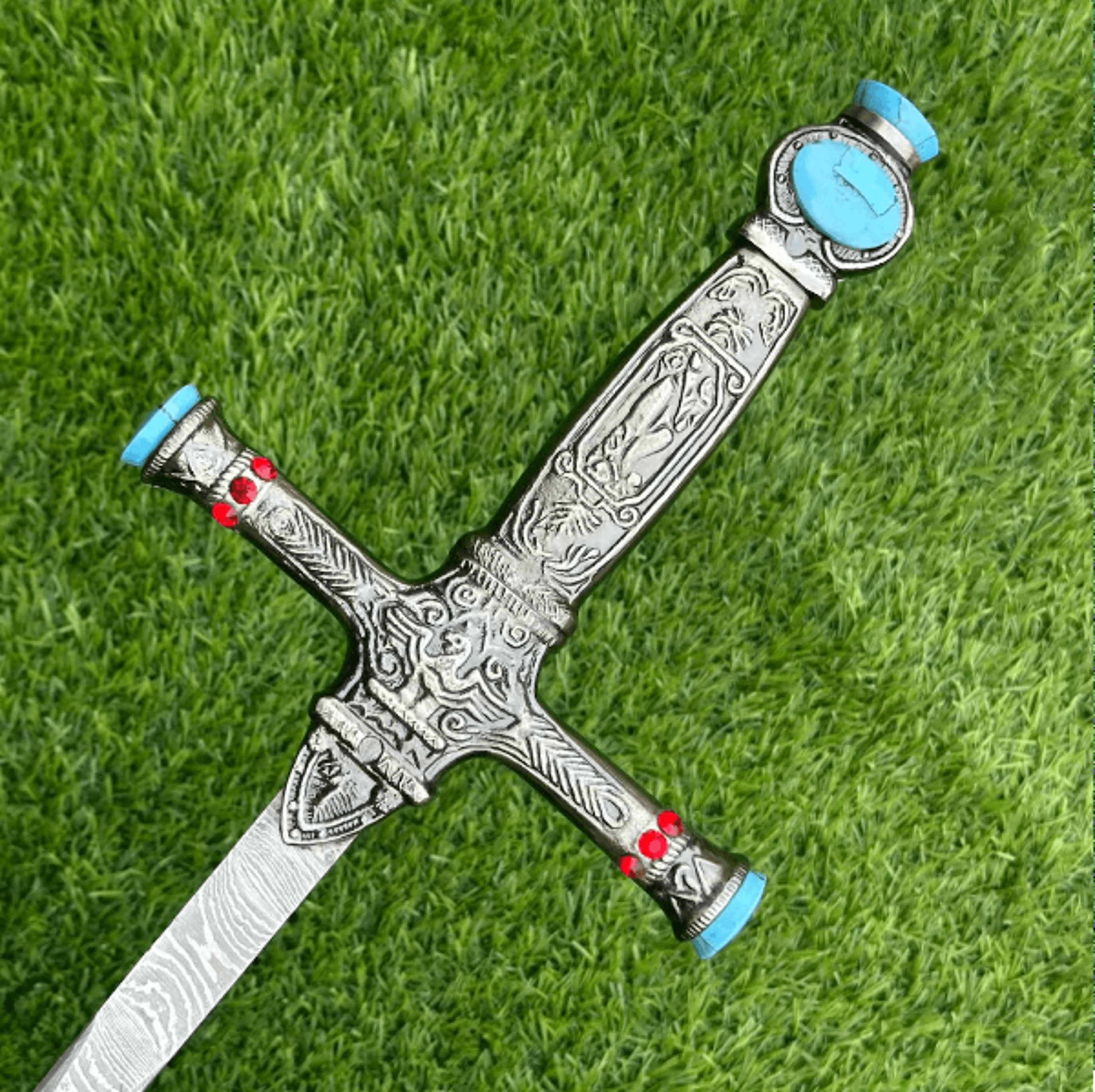 Handcrafted Scottish Claymore Sword