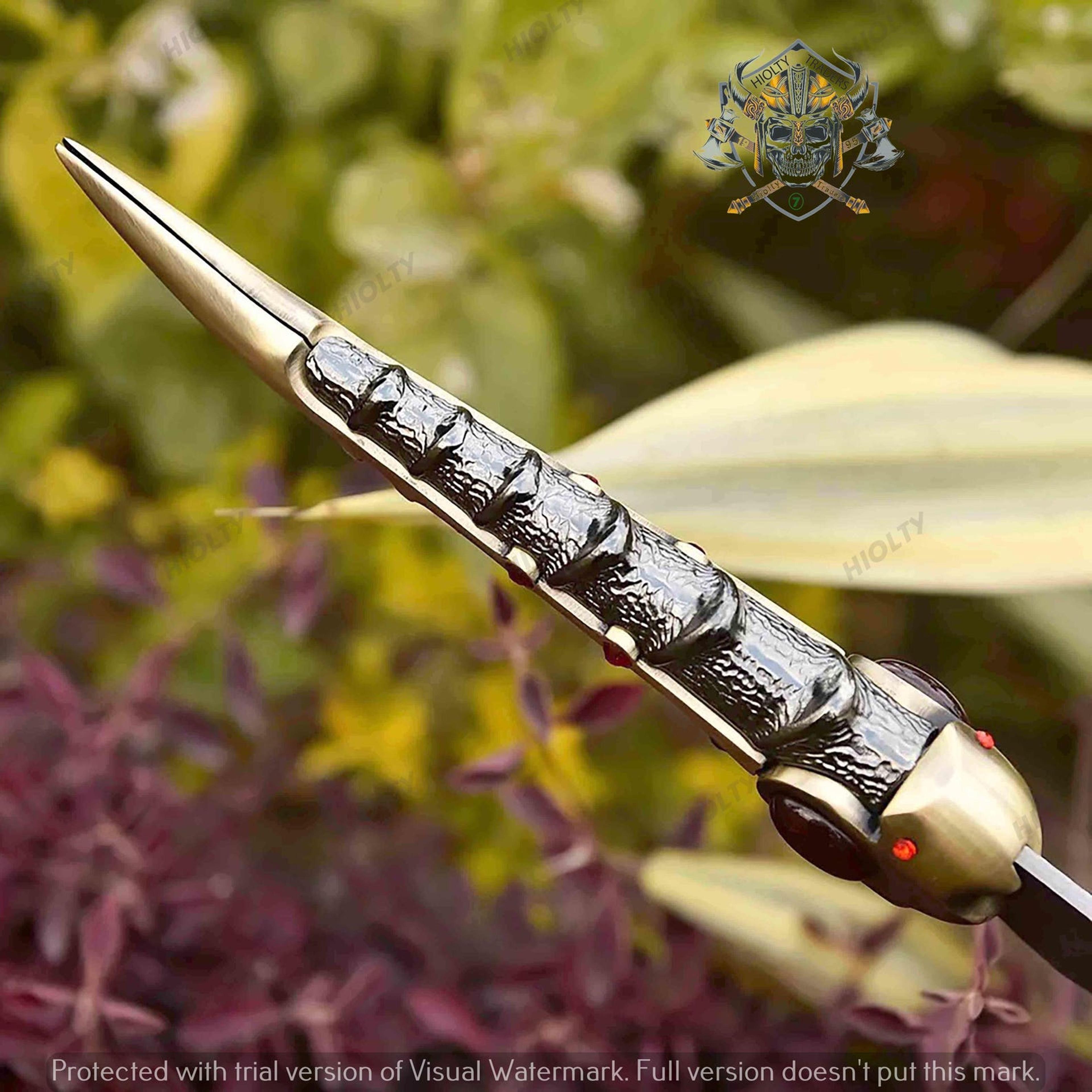 Handmade Damascus Wall Hanging Replica Movies Knife  New Year And Halloween Gift Gift For Him 4