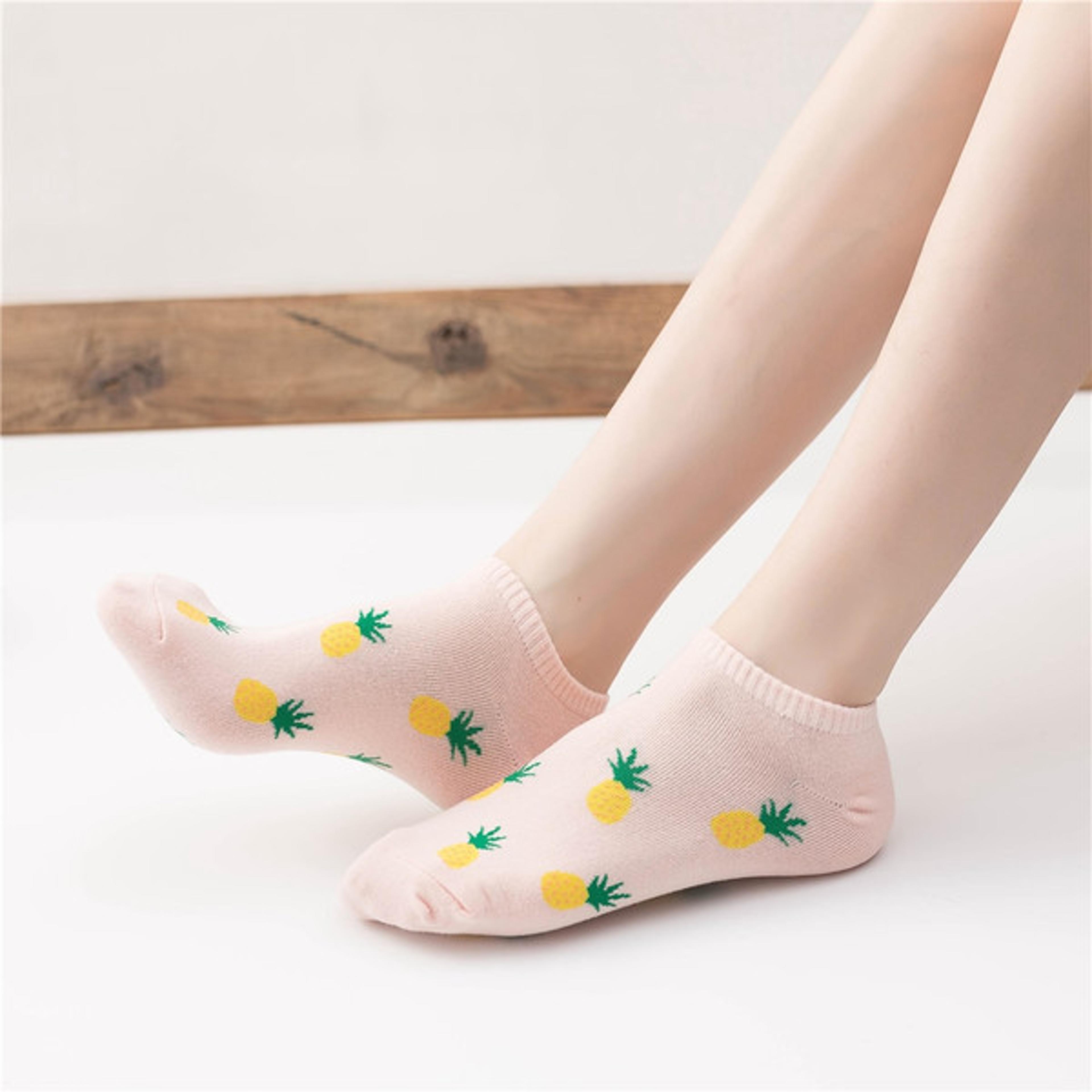 unisex ankle pineapple socks