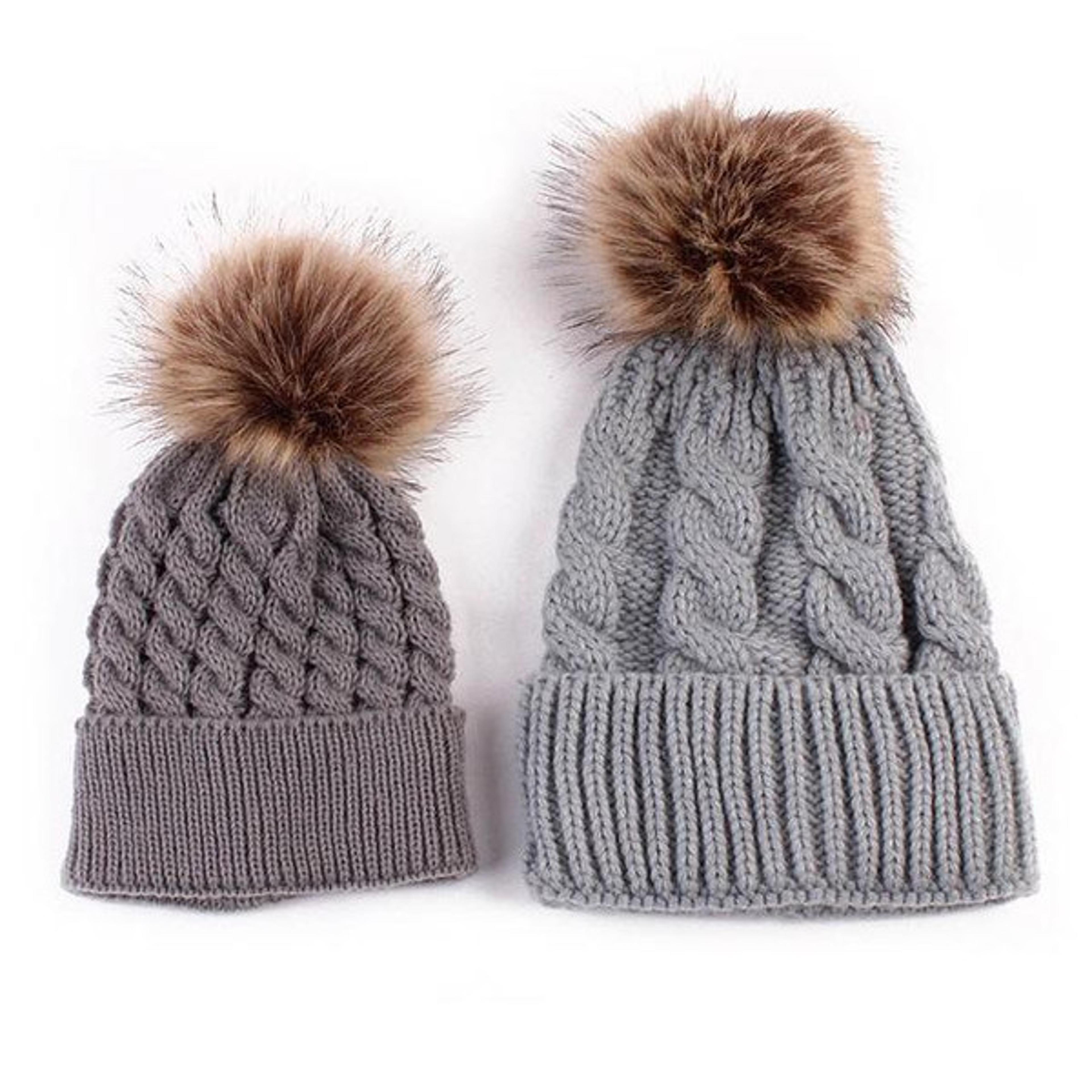 Best matching beanies for mom and baby