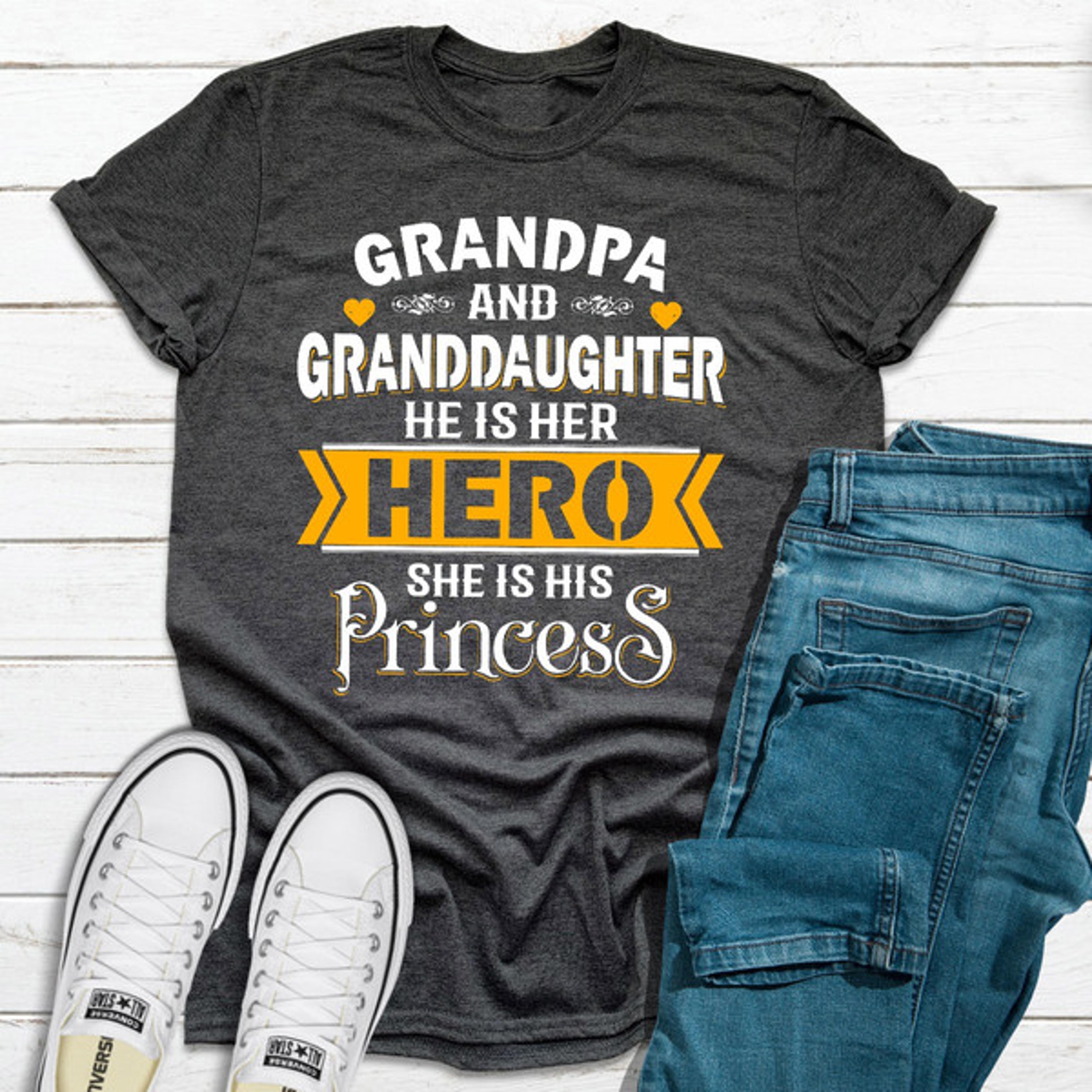 grandpa & granddaughter