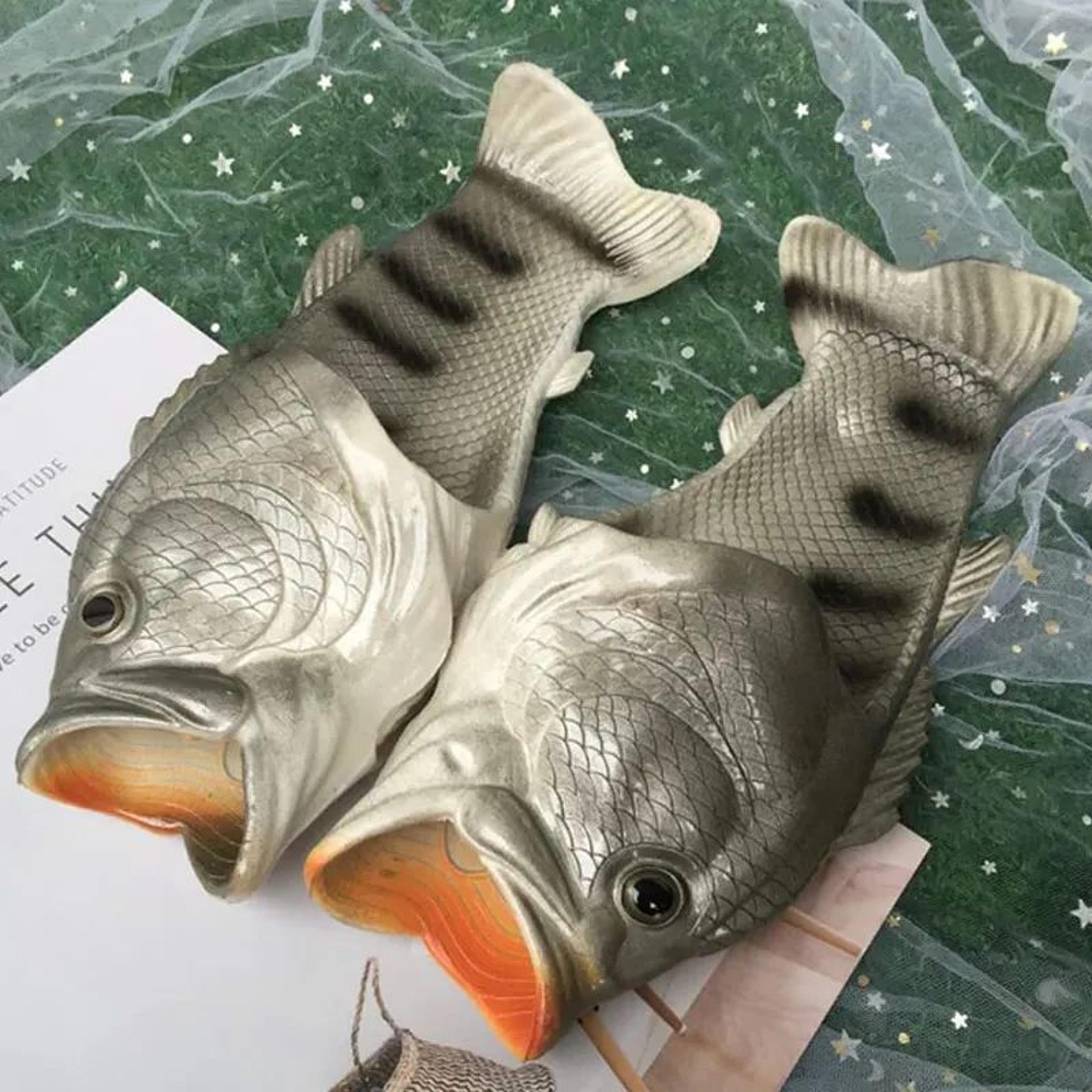 Fish Slippers Unisex Outdoor Summer Beach Sandals Soft Fishing Stylish Footwear 6