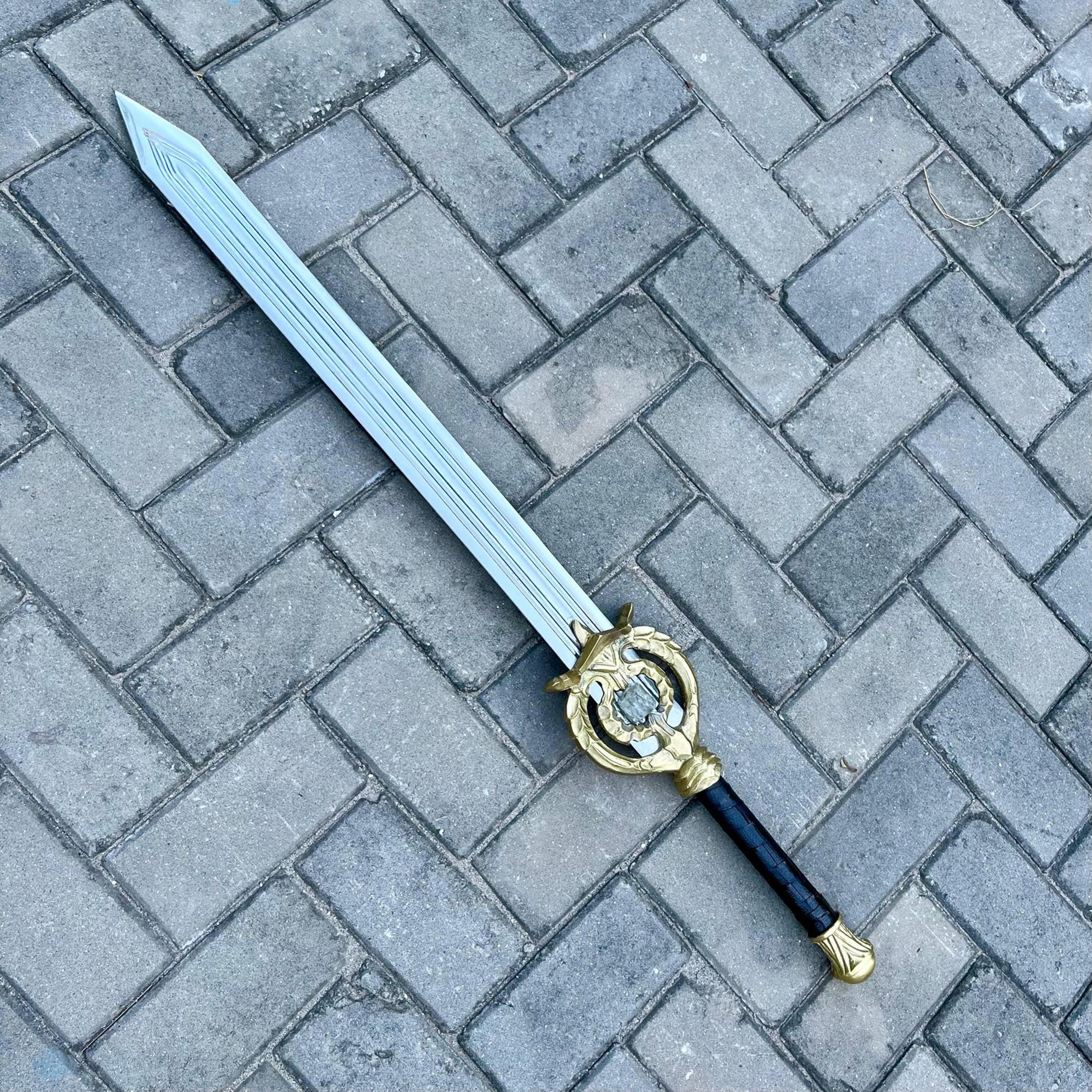 Handcrafted Skyrim Dawnbreaker Replica Sword  HighQuality Cosplay Prop And Fantasy Collectibl 8