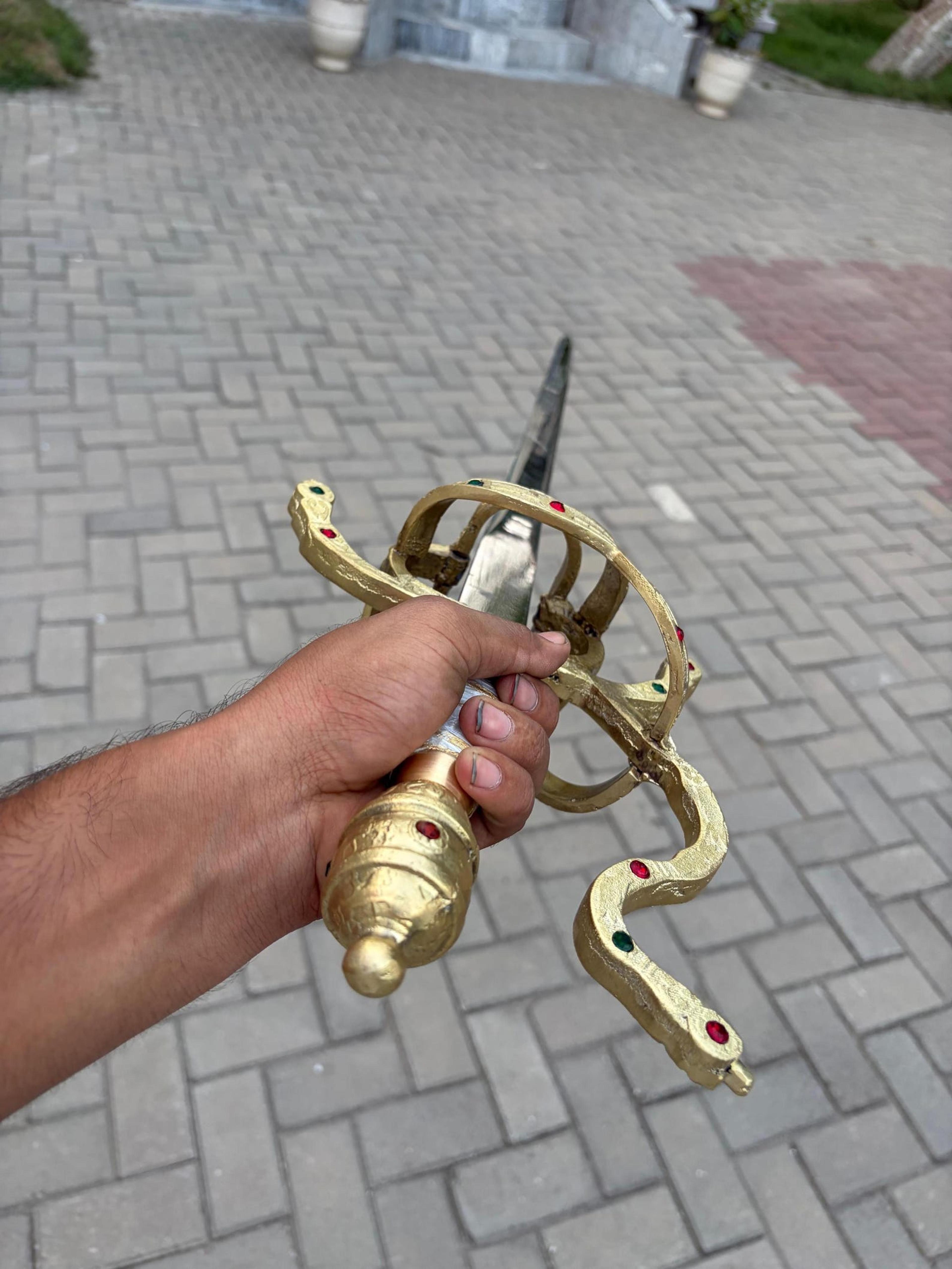 Ingio Montoya Rapier Sword Replica Hand Forged Toledo Spanish Style Rapier Sword Replica The Pr 6