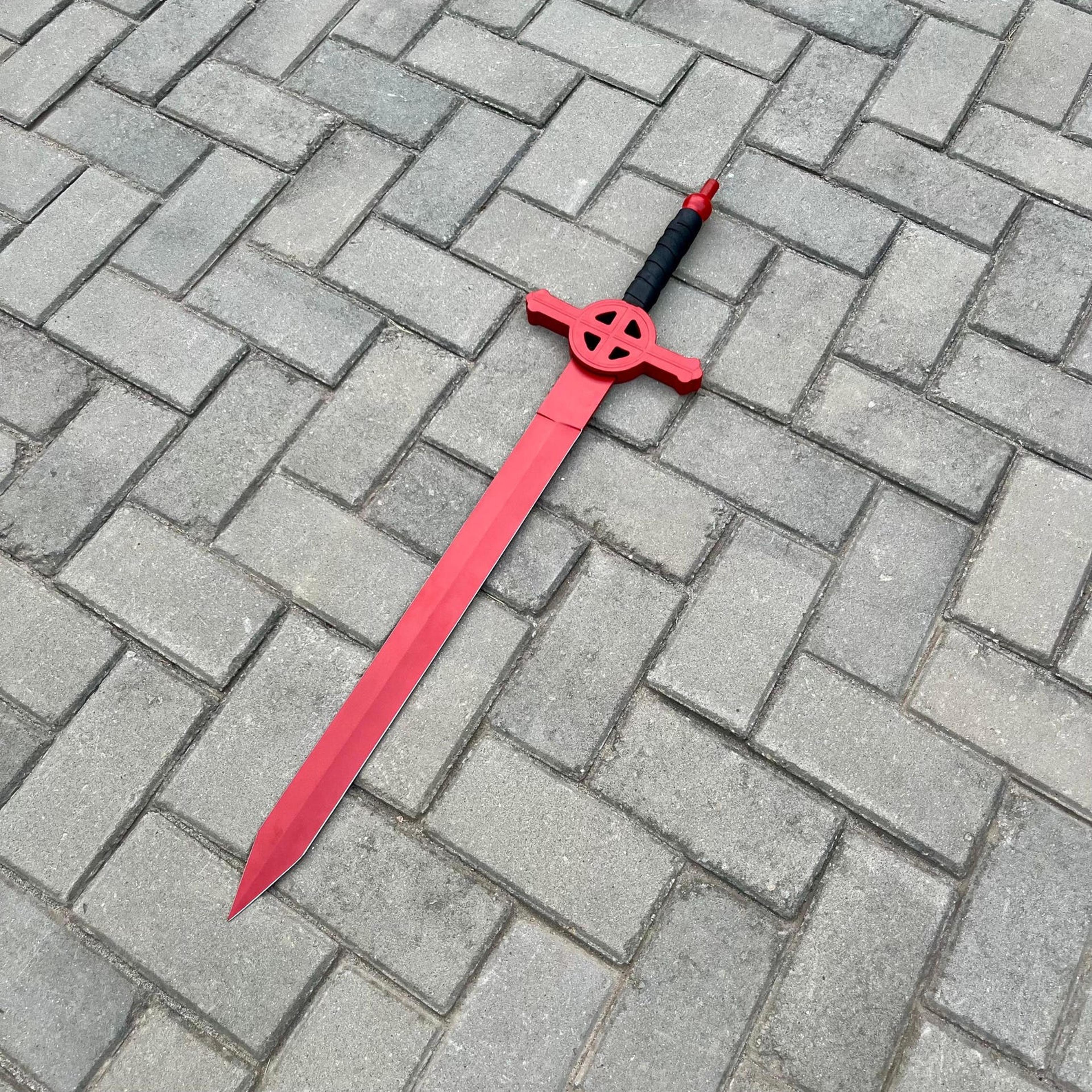 Handcrafted Finn The Human Inspired Demon Blood Sword Replica Collectible Stainless Steel Adven 8
