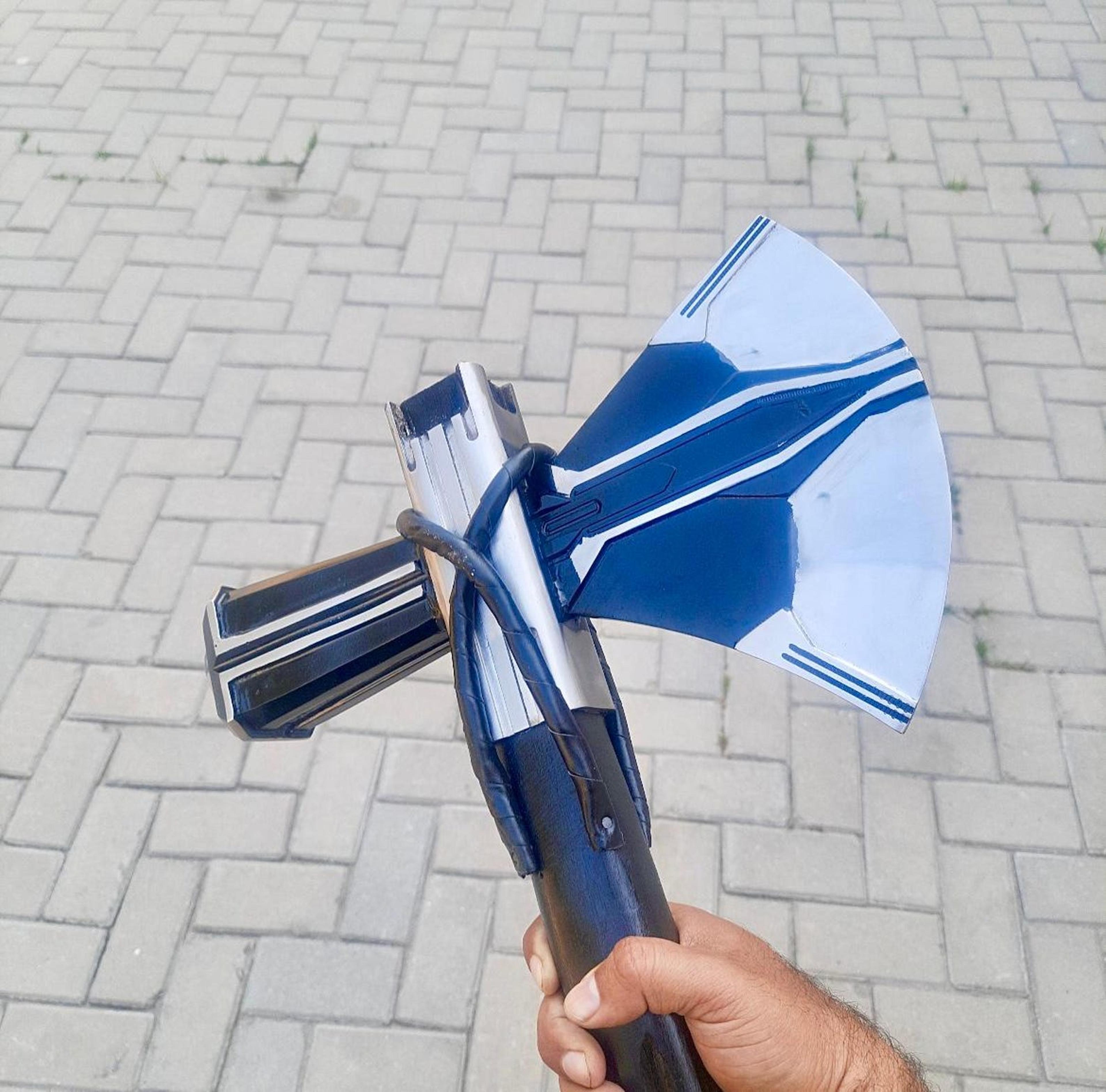 Marvel Thor Stormbreaker Axe Replica Collectible Prop For Cosplay And Display  Handcrafted Ave 9