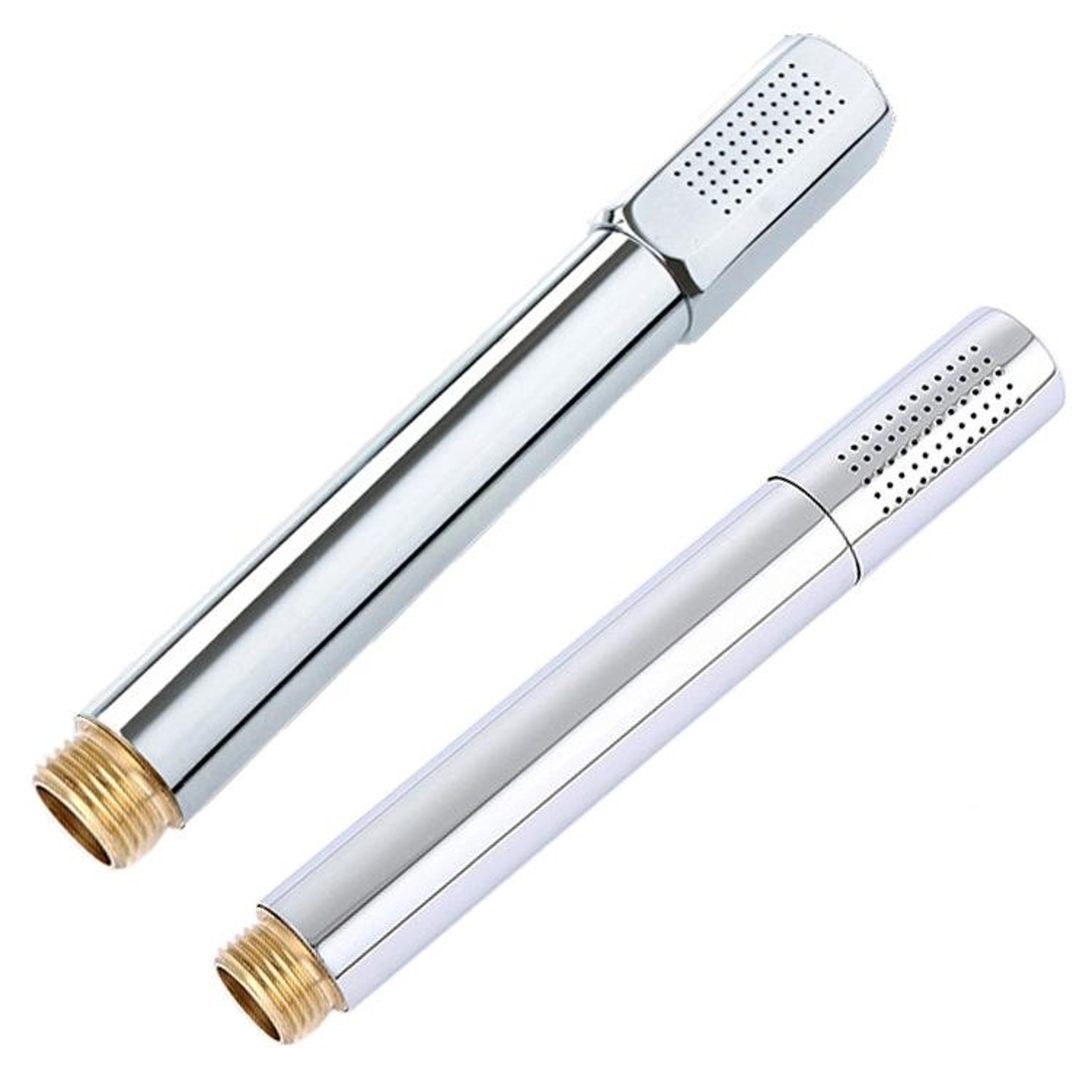 high pressure shower head square brass handheld shower head