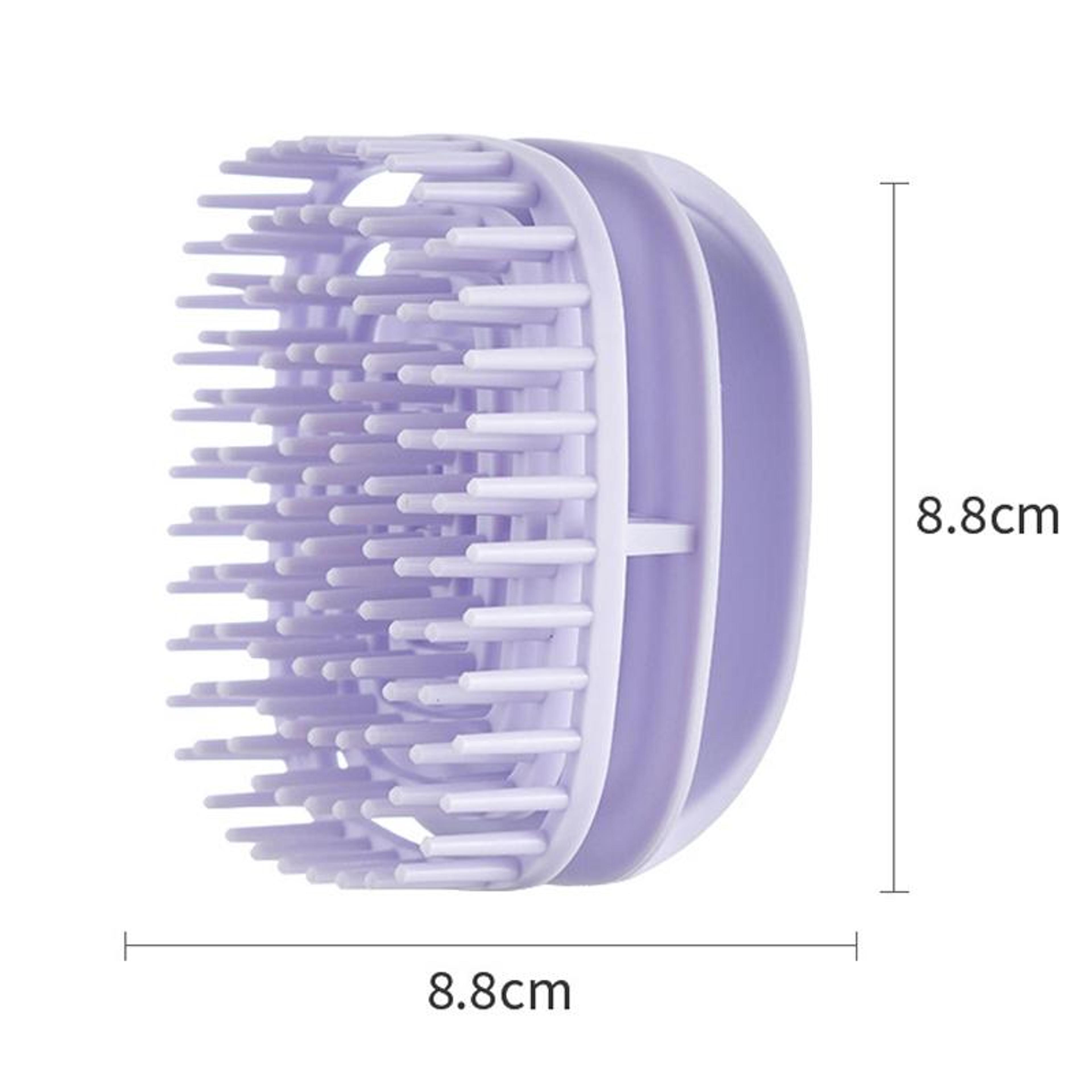 Silicone Shampoo Brush And Scalp Massager For Wet Dry Hair Care 8