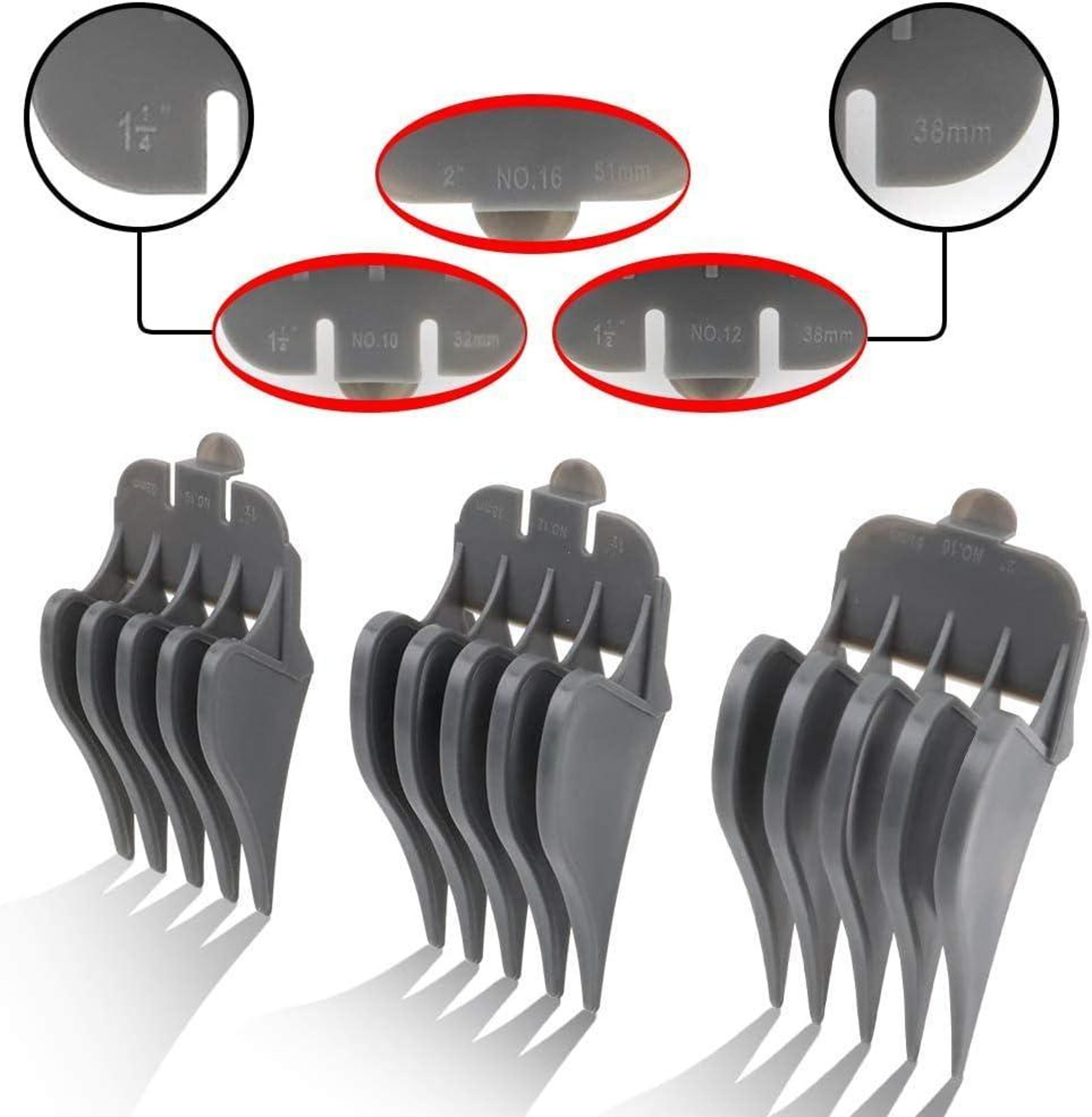 Durable Hair Clipper Attachments For Precision Trimming 2